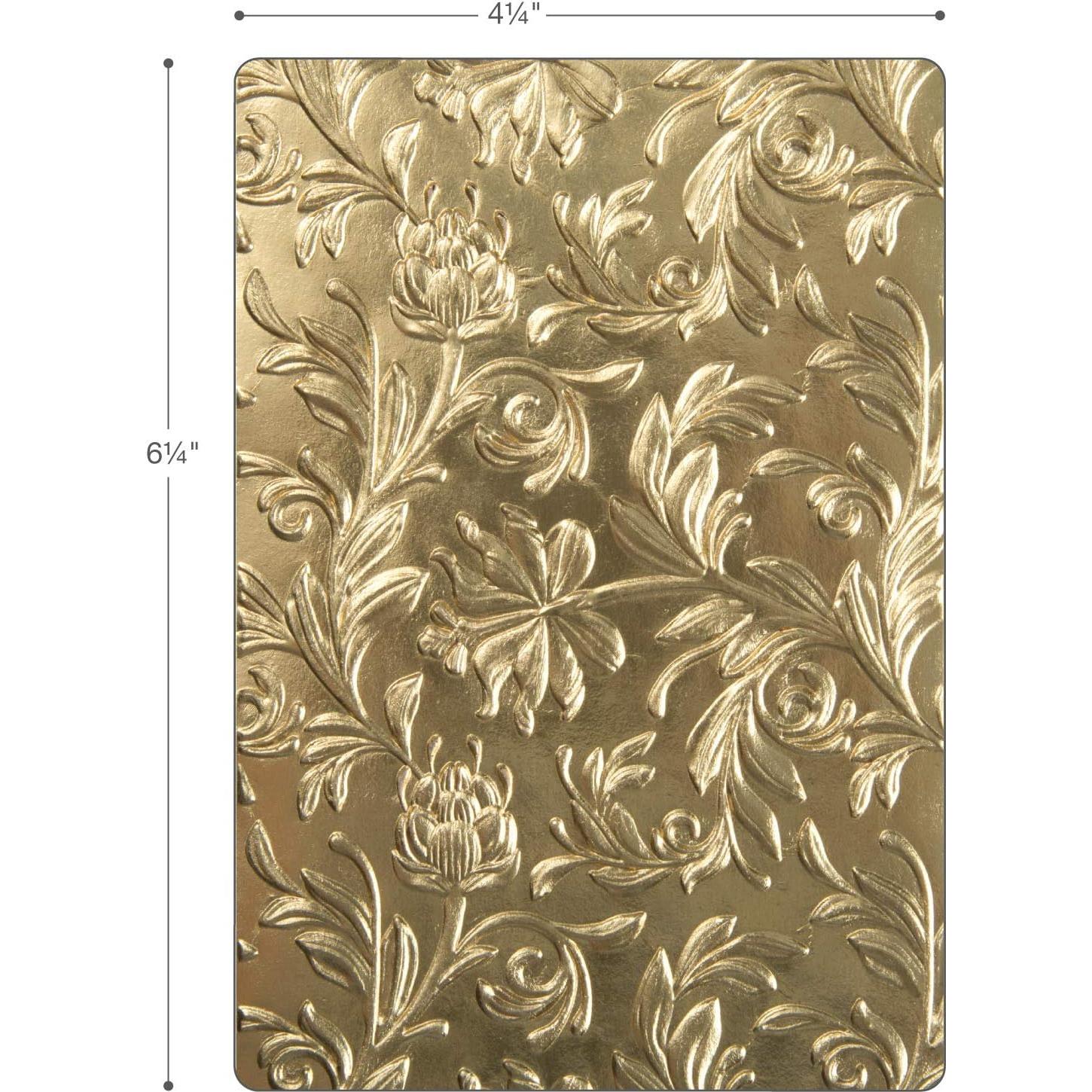 Carpeta de Relieve 3D Sizzix Botánico para Embossing