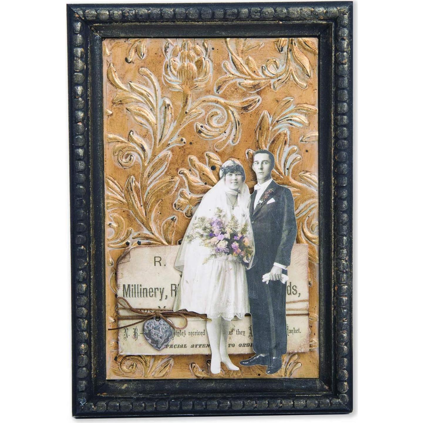 Carpeta de Relieve 3D Sizzix Botánico para Embossing