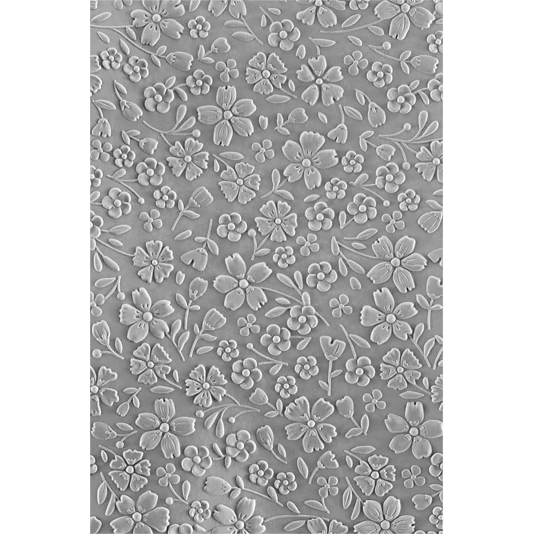 Carpeta de Embossing 3D Spellbinders Floral 22.1x14.5 cm