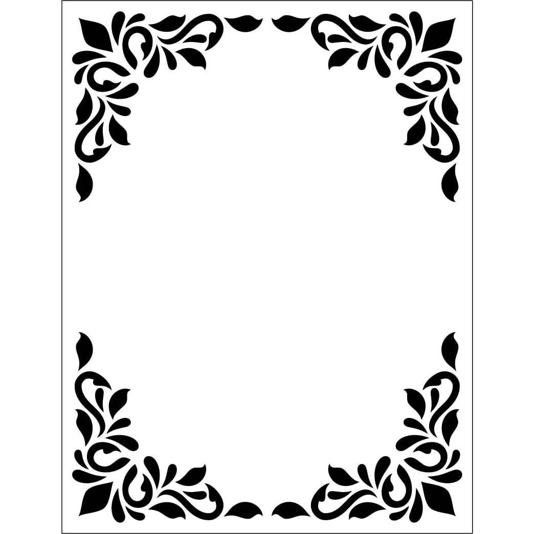 Carpeta de Embossing Bira Craft Marco Decorativo-1 10.8x14.6 cm