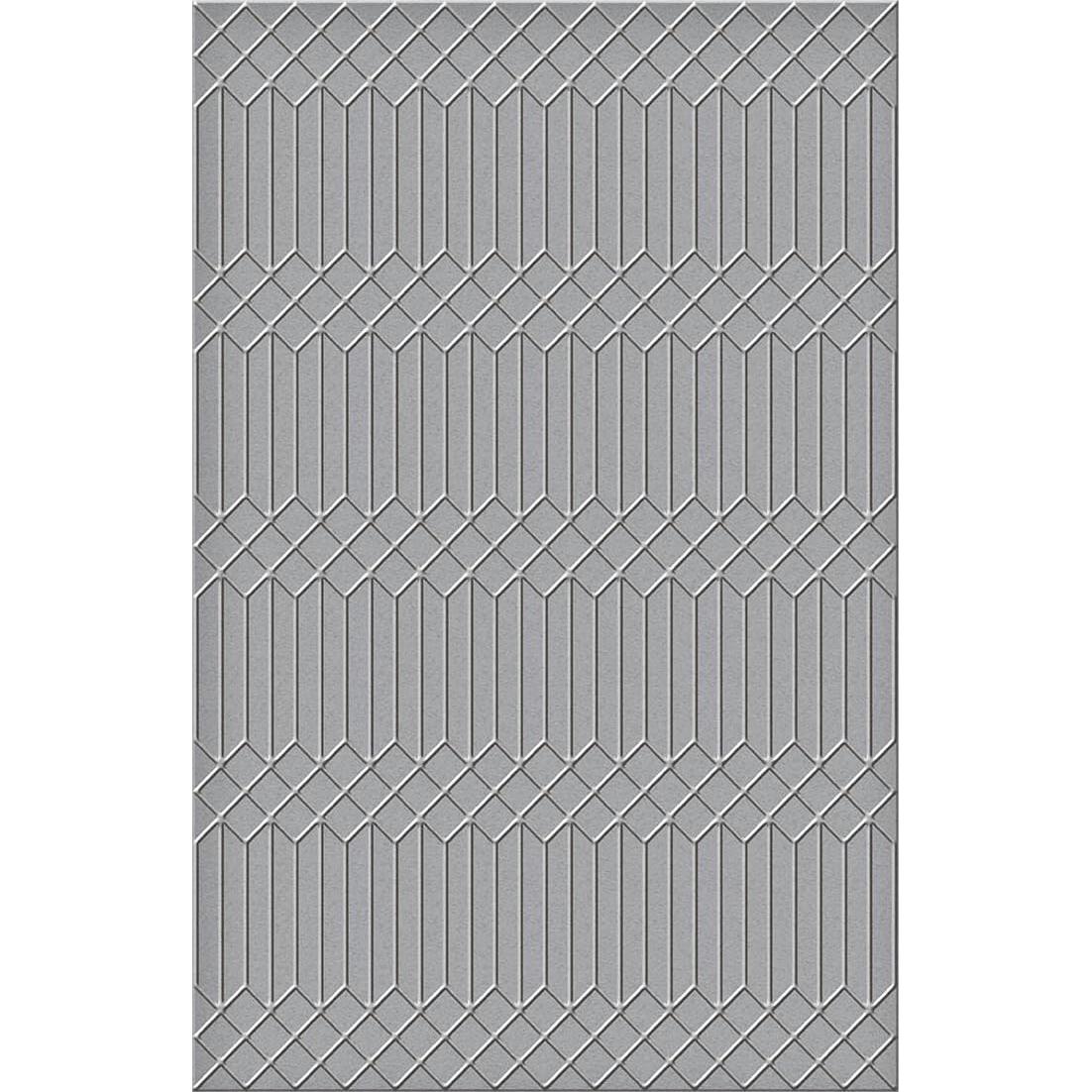 Carpeta de Embossing Columnas Spellbinders Fresh Picked 13.97x21.60 cm