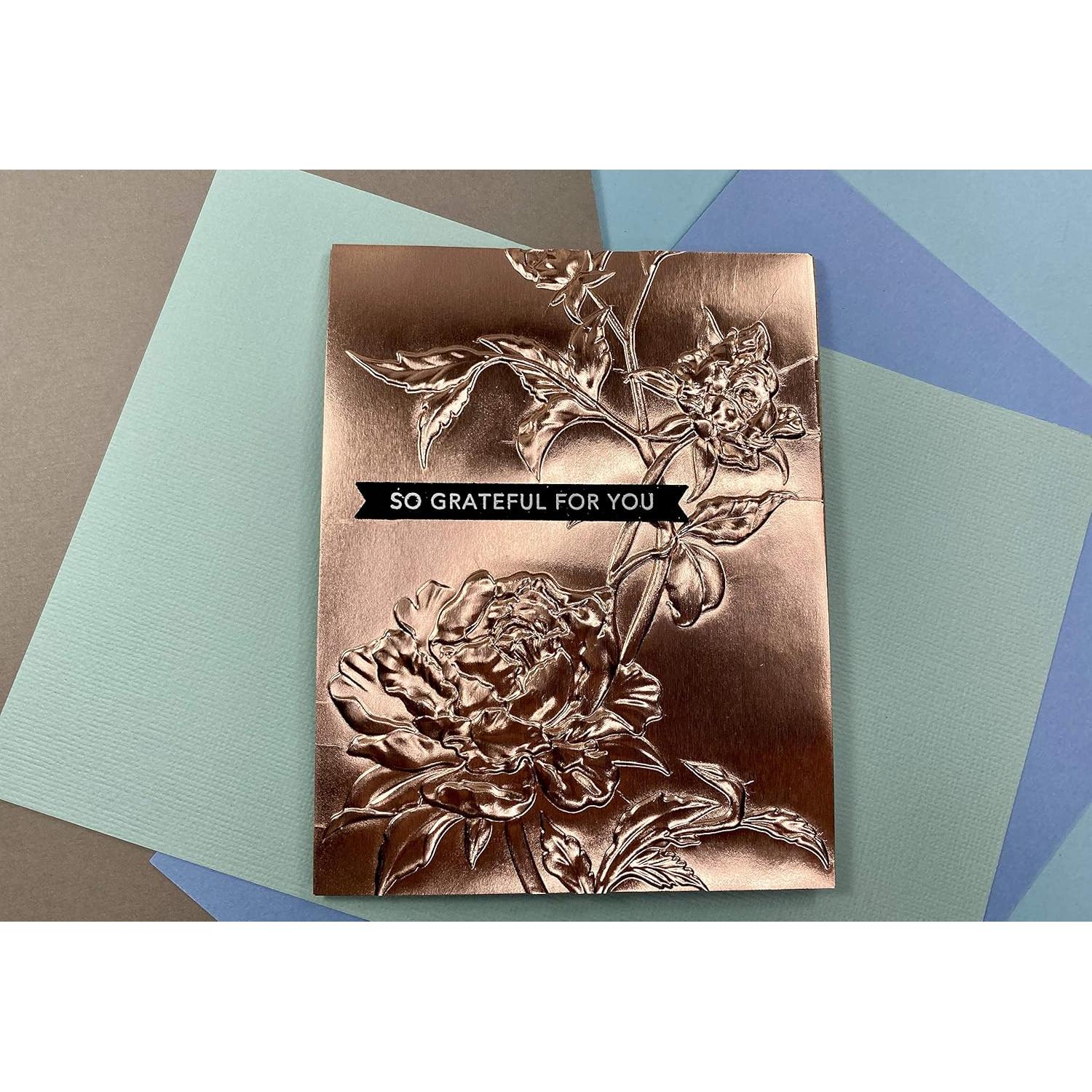 Carpeta de Embossing 3D Sizzix Rosas Alta Definición 15.88x10.80cm