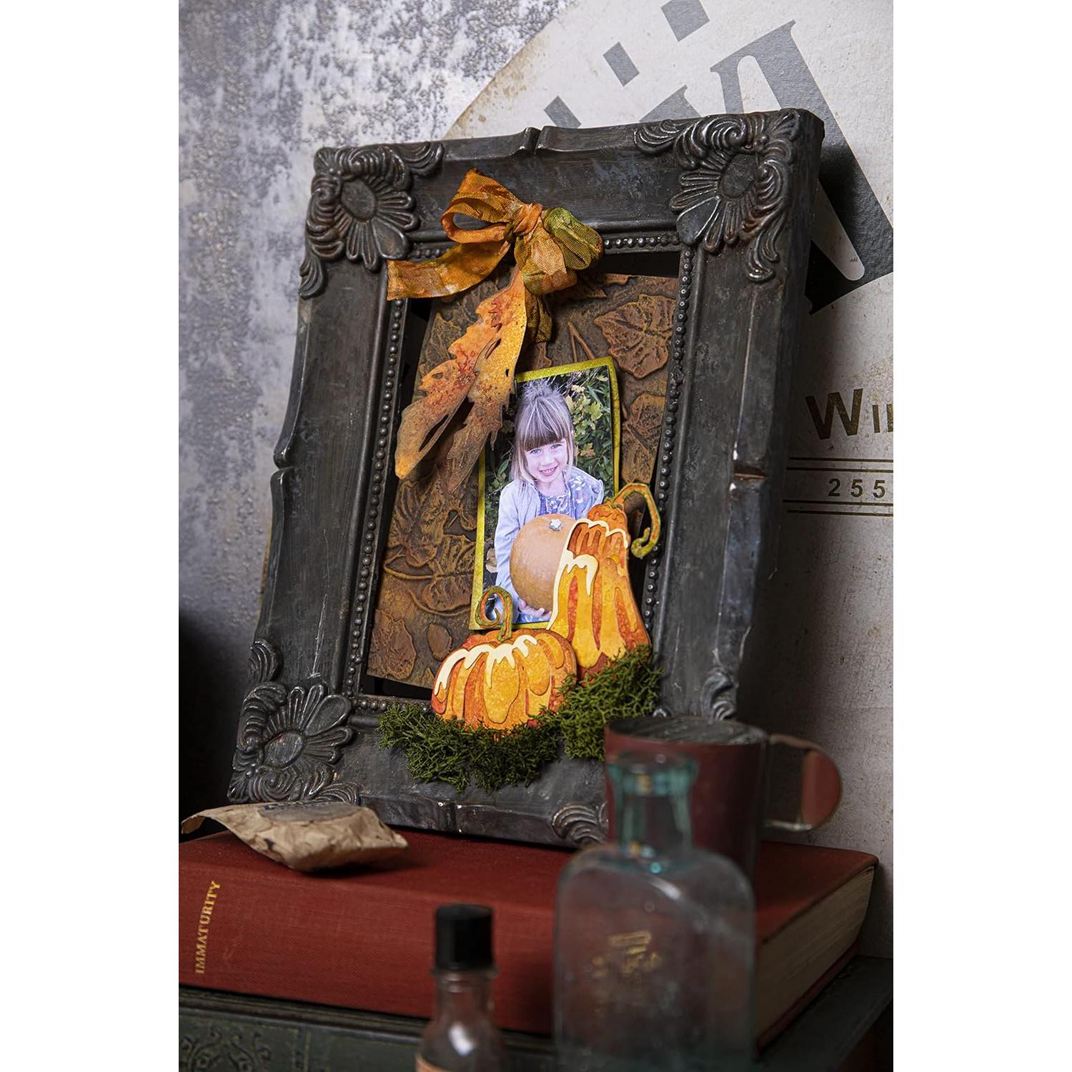 Carpeta de Embossing 3D Sizzix Tim Holtz Bellotas 16.3x11.7cm