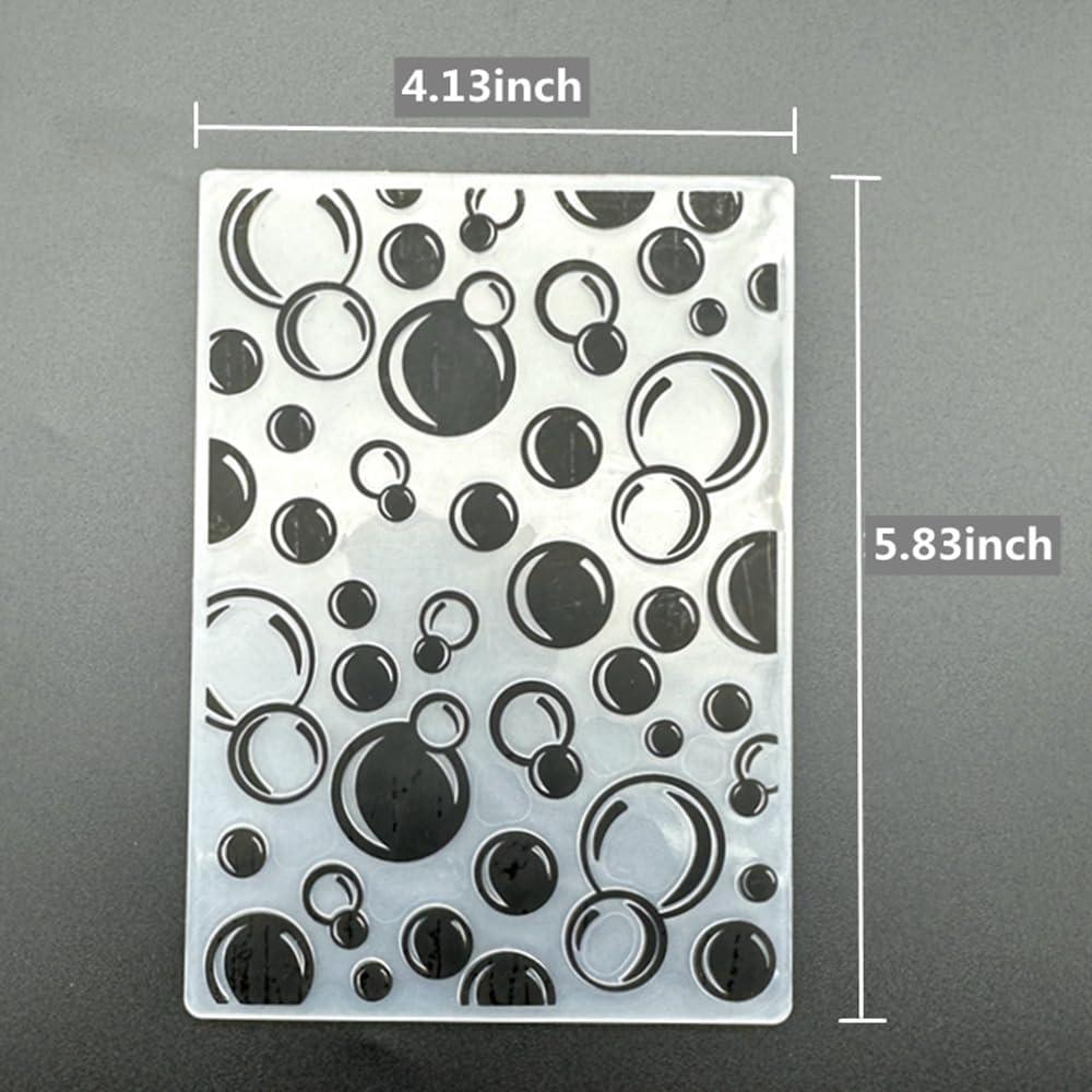 Plantilla de Embosado 3D A6 Burbuja - Zhxcgooyx