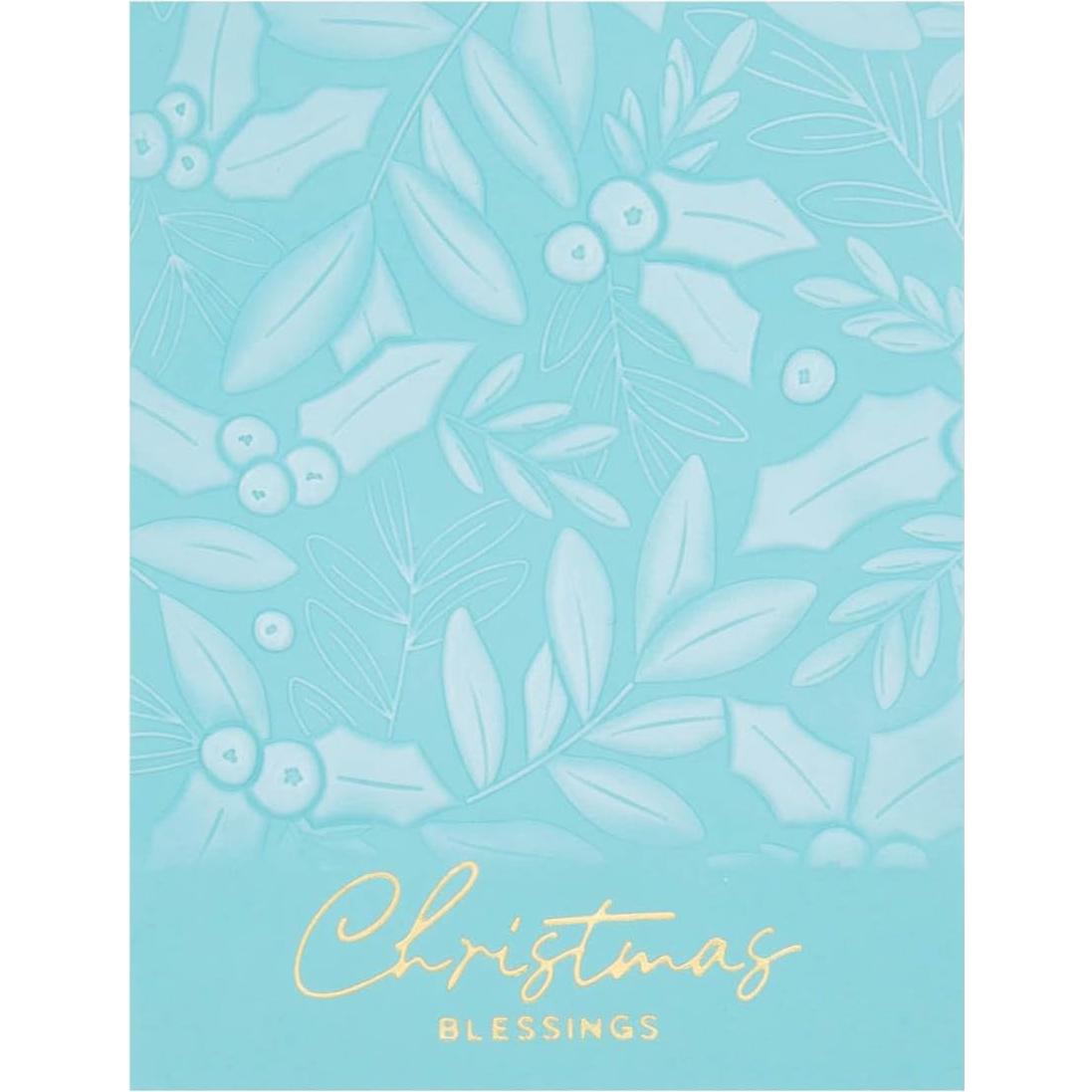 Carpeta de Embossing 3D Spellbinders Holly & Foliage 14x22 cm