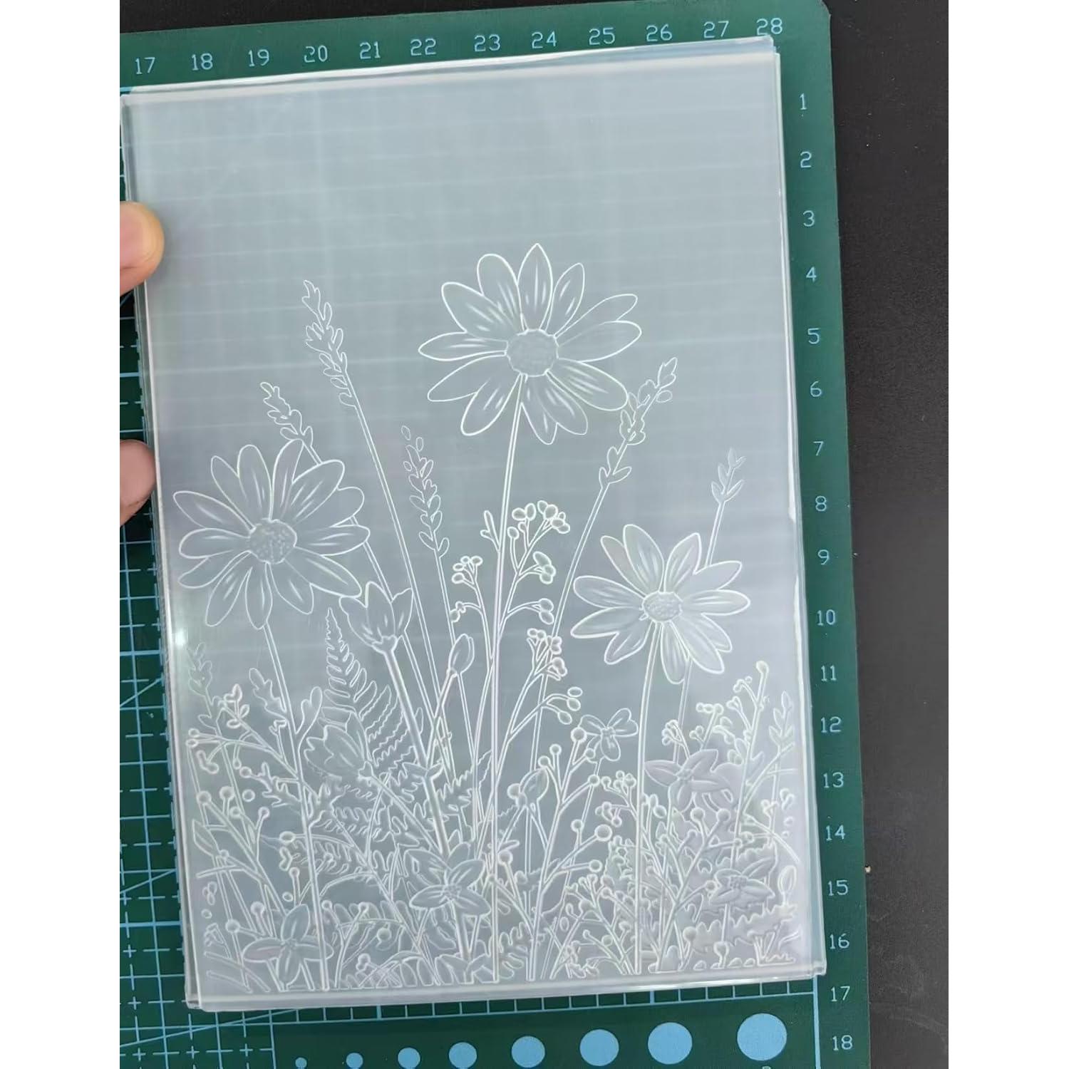 Carpeta de Relieve 3D WJ para Tarjetas Decorativas 10x15 cm