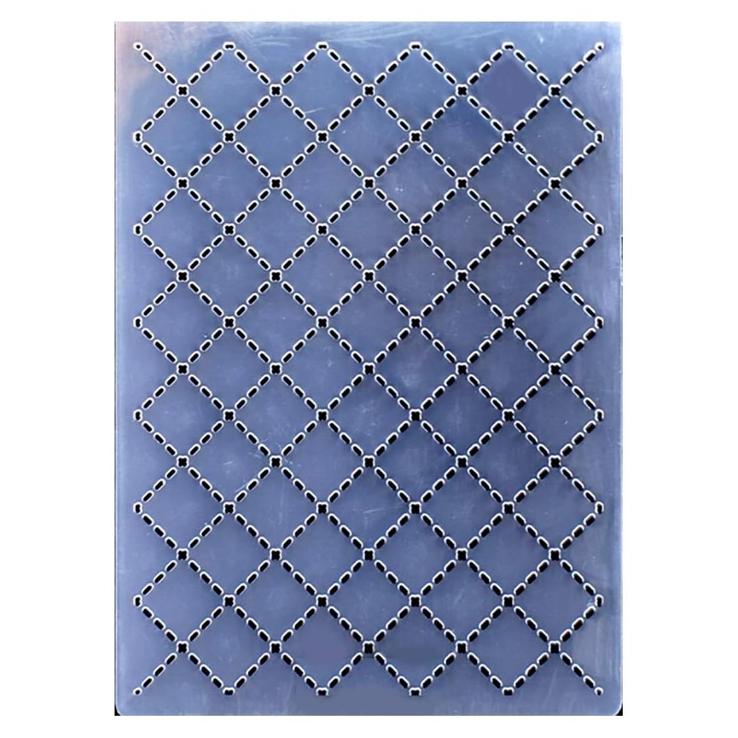 Plantilla de Embossing Kwan Crafts 10.4x14.9cm Plástico