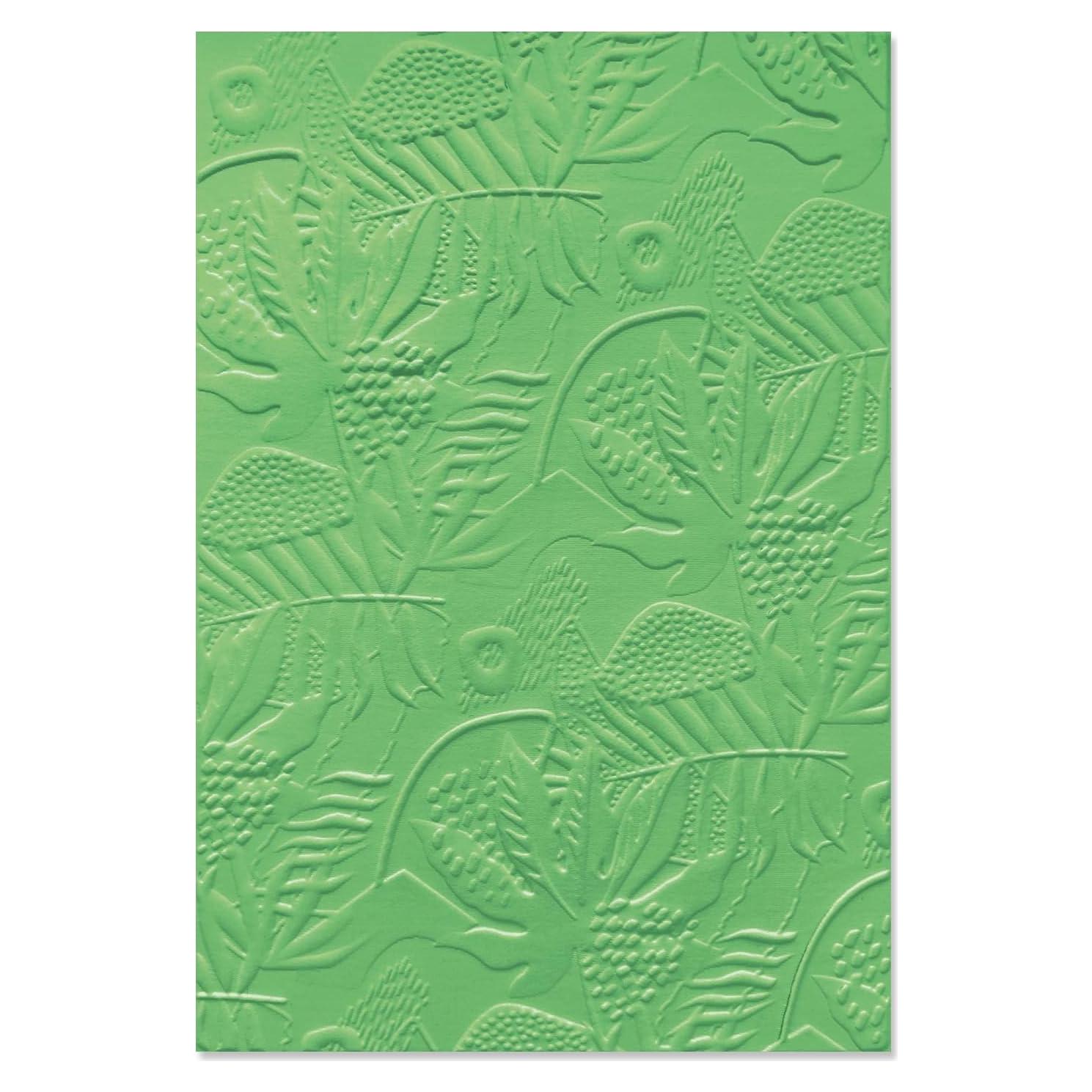 Carpeta de Embossing Sizzix Texturas de Jungla 15.9x10.8cm