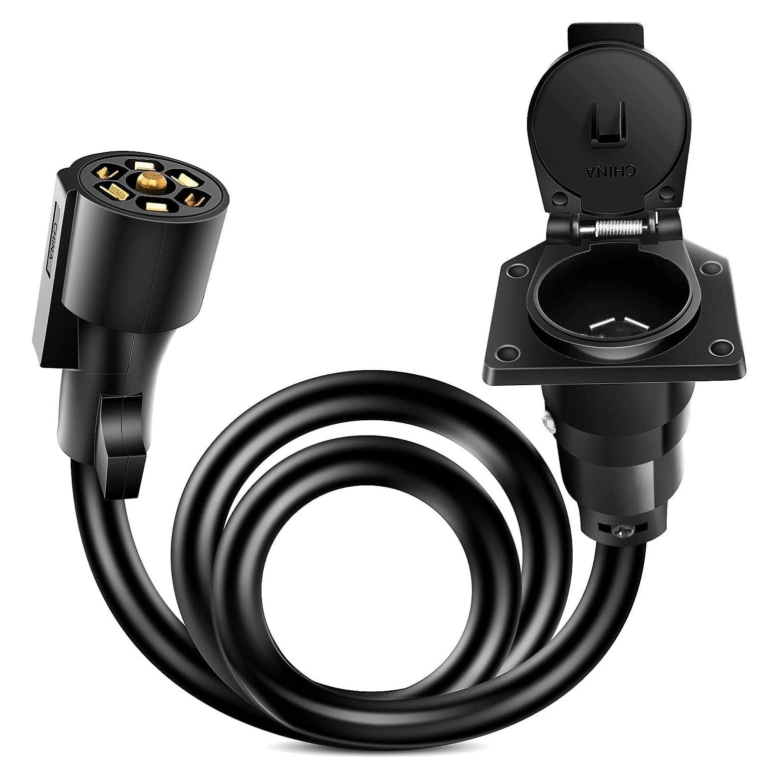 Cable de Extensión de Remolque Nilight 50050R 7 Vías 0.91 m