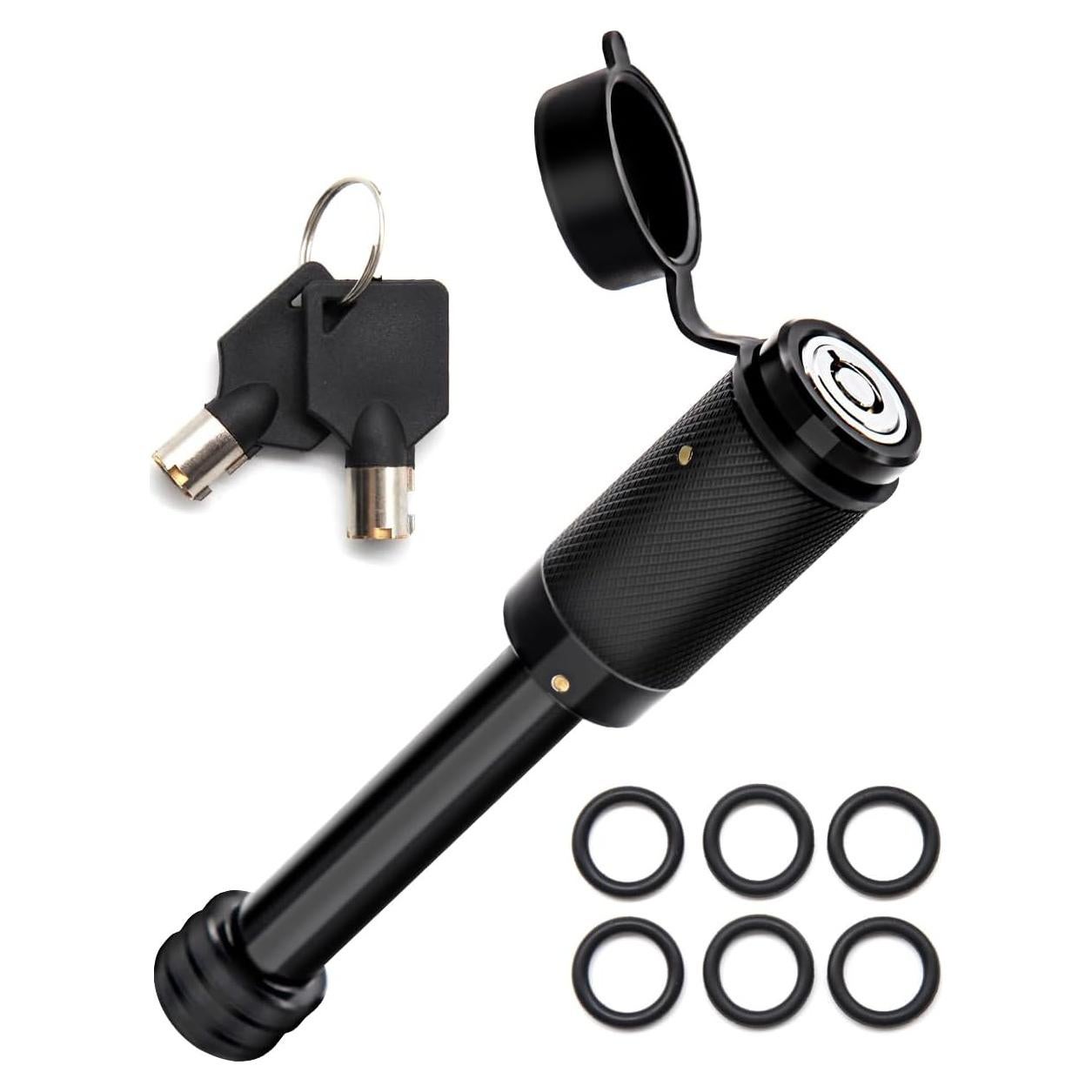 Cerradura de enganche de remolque OHWATC antirrobo 1.59 cm