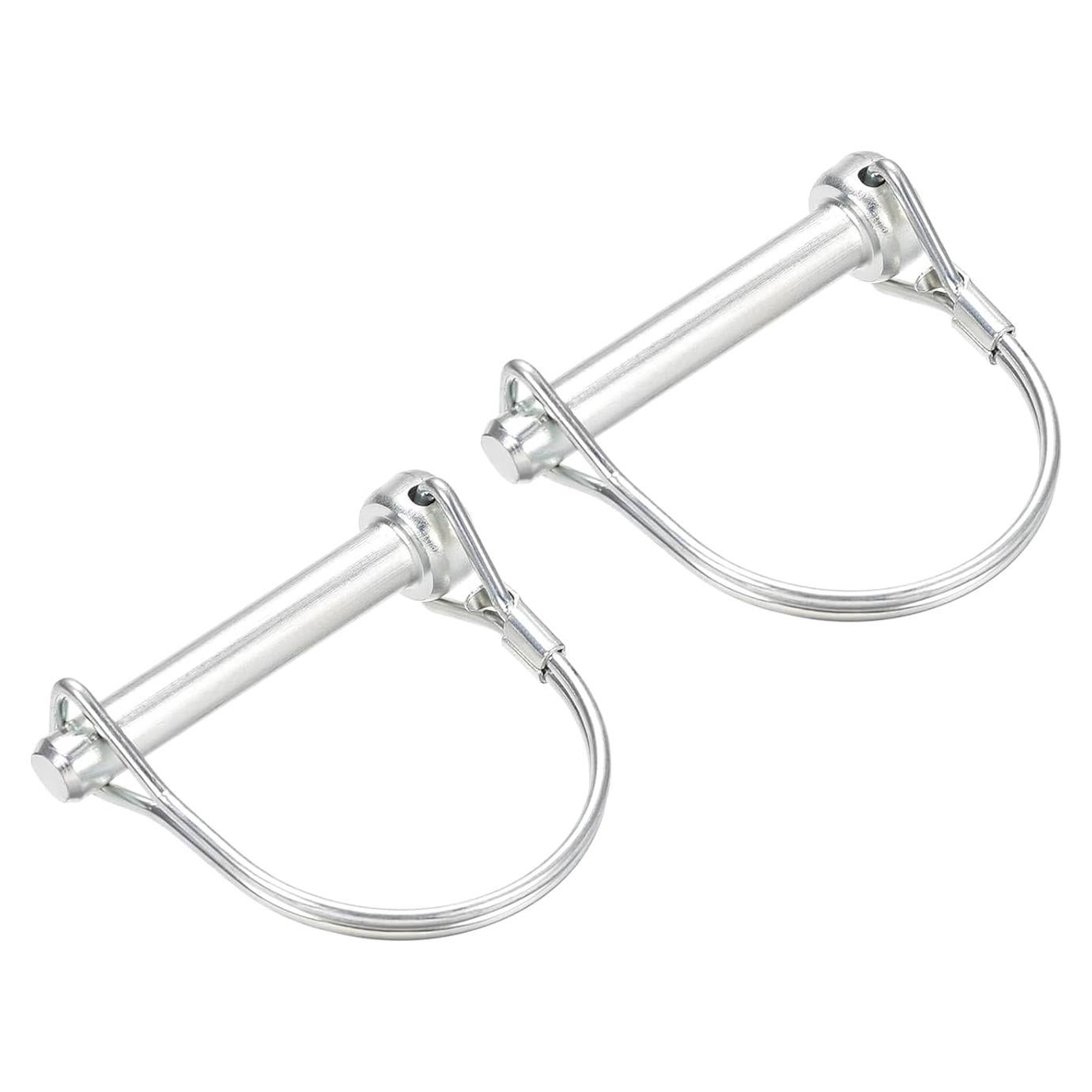 Pasador de Acoplador uxcell 8x45mm para Remolques - 2 Pcs