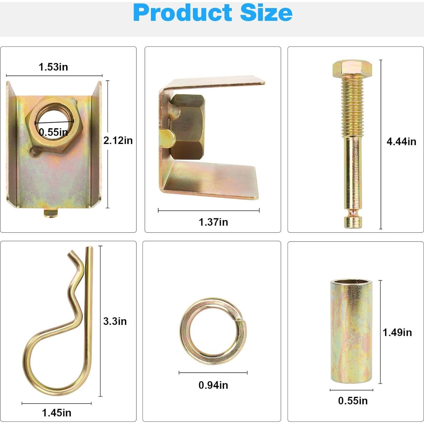 Pin de Enganche Anti-Vibración Kscjdg 22323 para Remolque