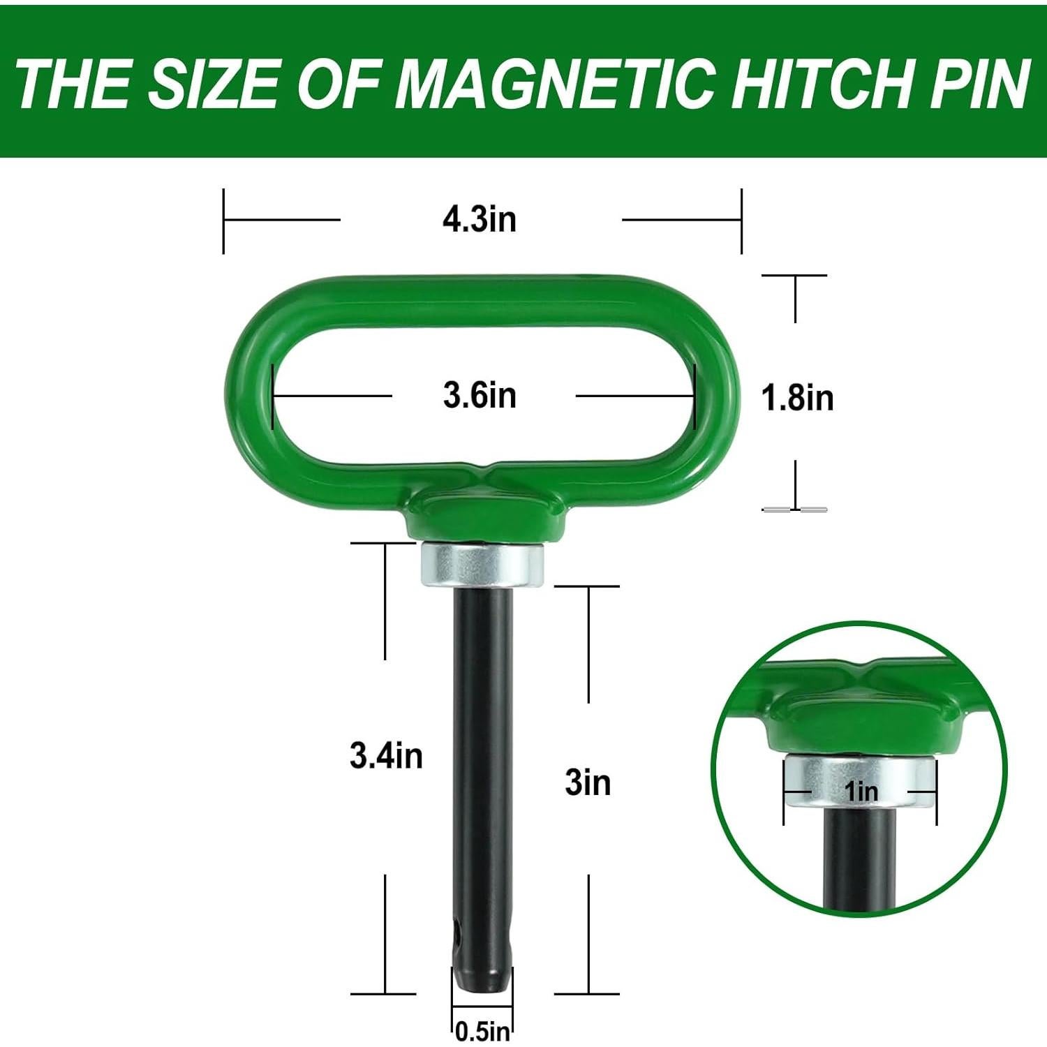 Enganche de Remolque Adorish para Cortadora de Césped 0.58kg