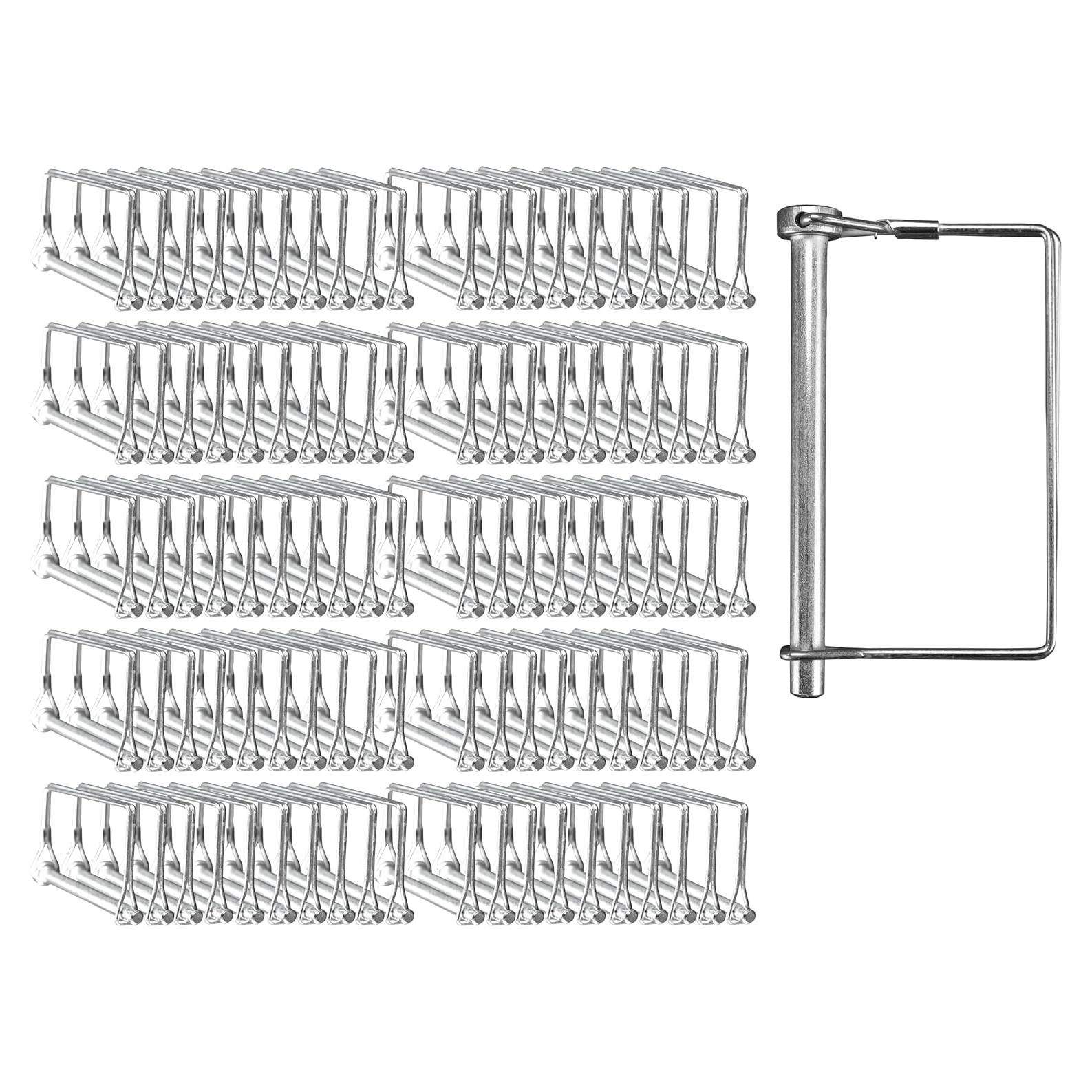 Paquete de 100 pines de bloqueo PTO cuadrado Harrier 8 mm x 101.6 mm