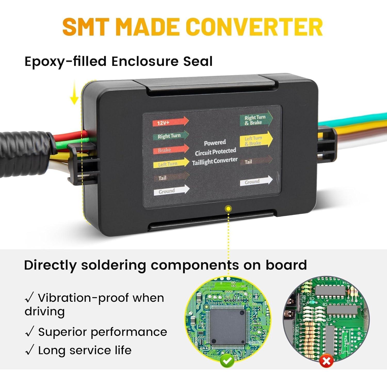 Arnés de Cableado de Remolque 4 Pines Oyviny OV2261 para Hyundai y Kia