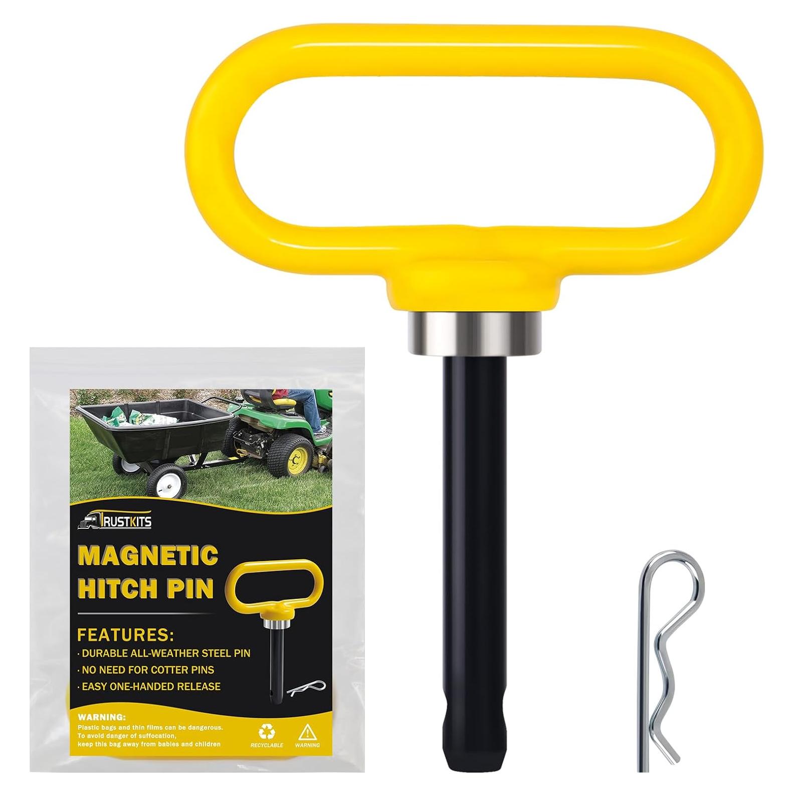 Pasador de Enganche Magnético TRUSTKITS 1/2" 680kg Amarillo
