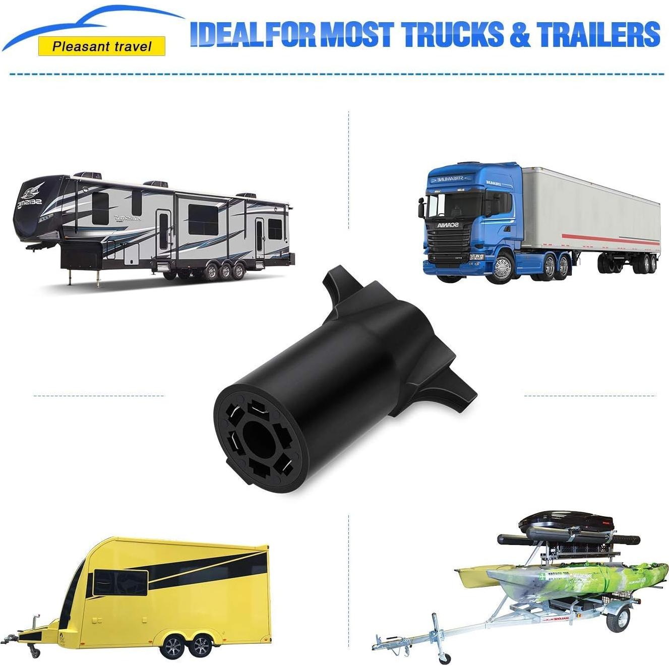 Adaptador de Remolque Nilight 7 Pines a 4 Pines Impermeable