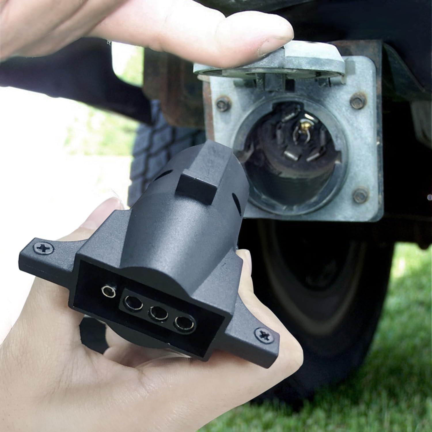 Adaptador de Remolque Nilight 7 Pines a 4 Pines Impermeable