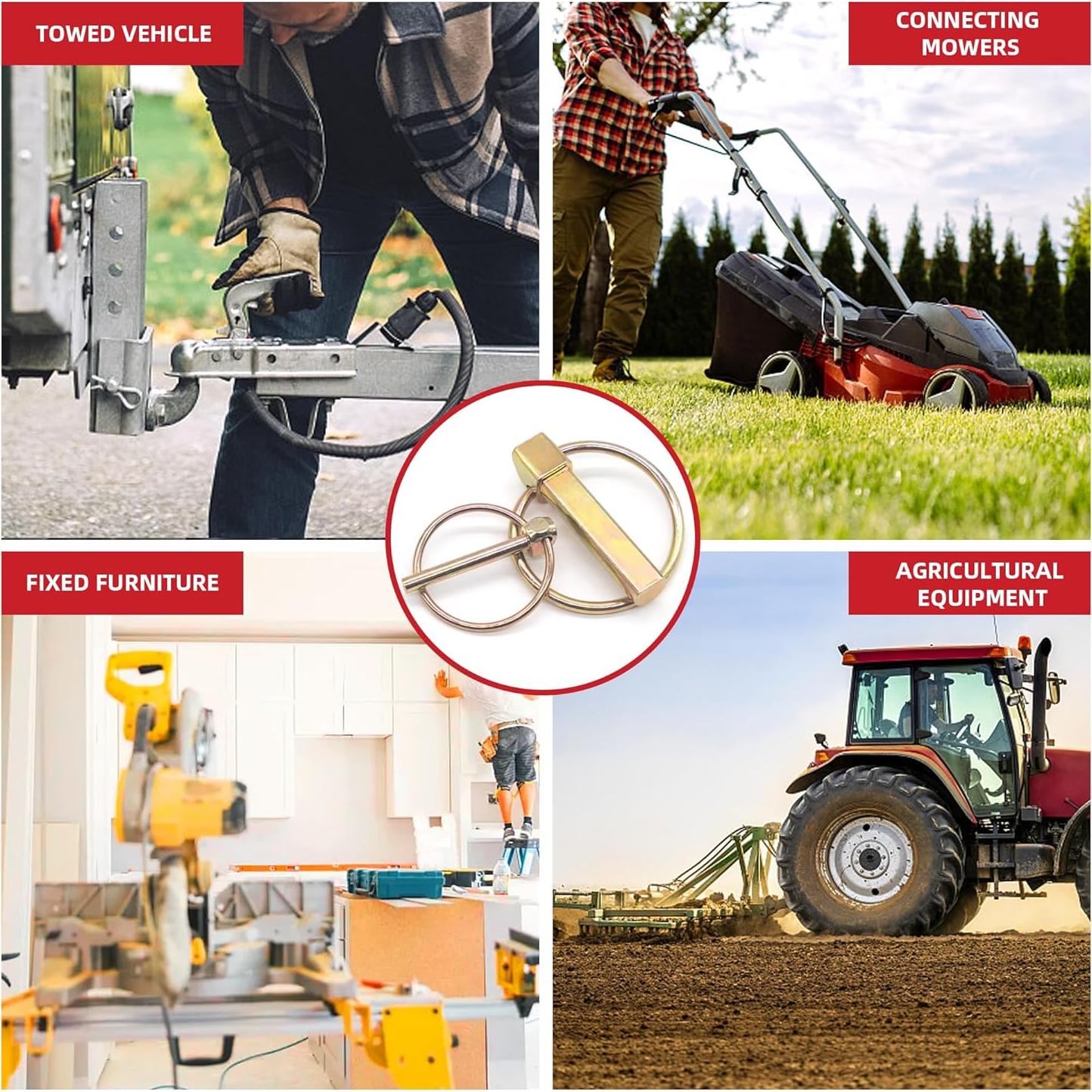 Kit de Pasadores Lynch de 8 Piezas 5/16" AIMUNOK