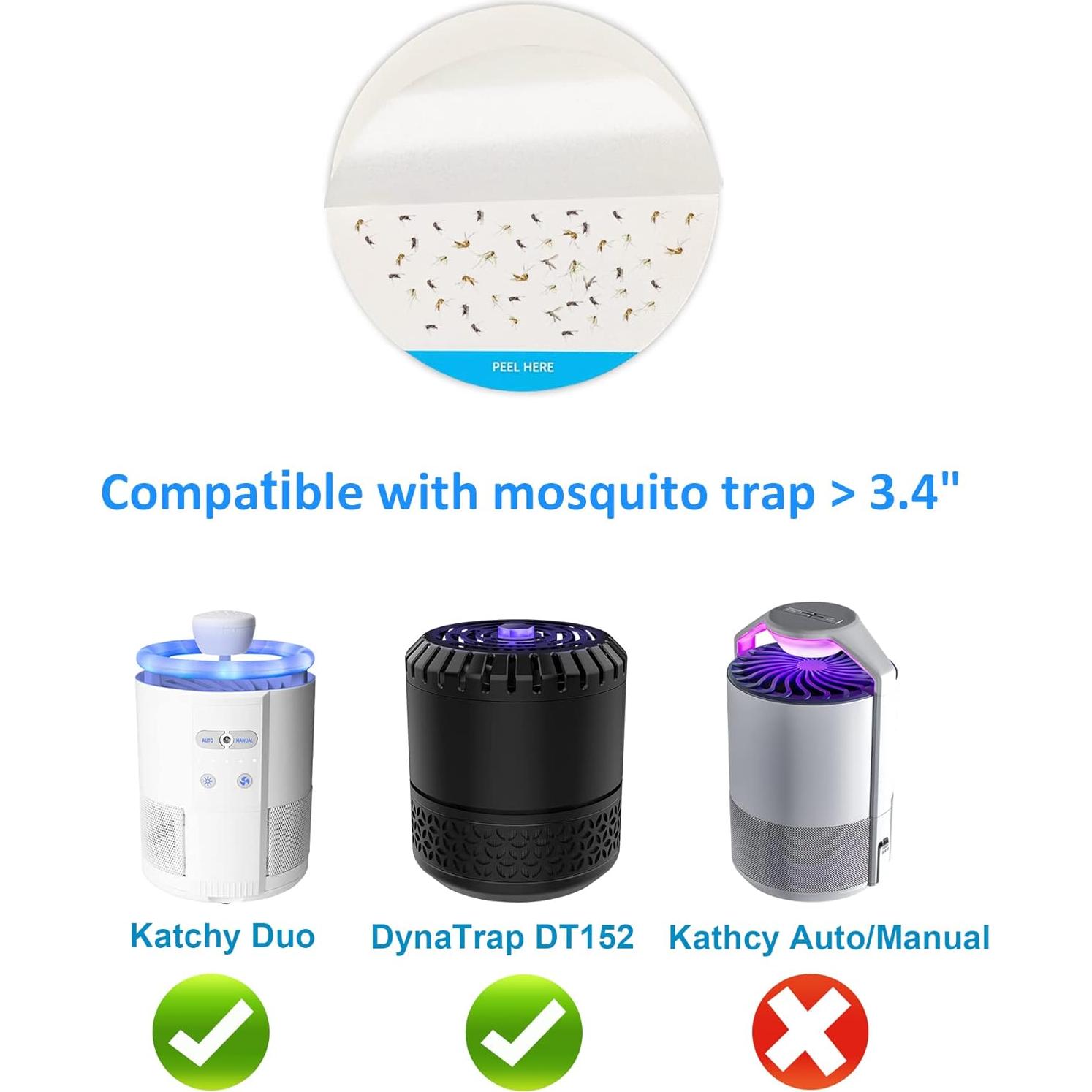 Repuestos Adhesivos para Trampas de Insectos Dichroma - 24 Unidades