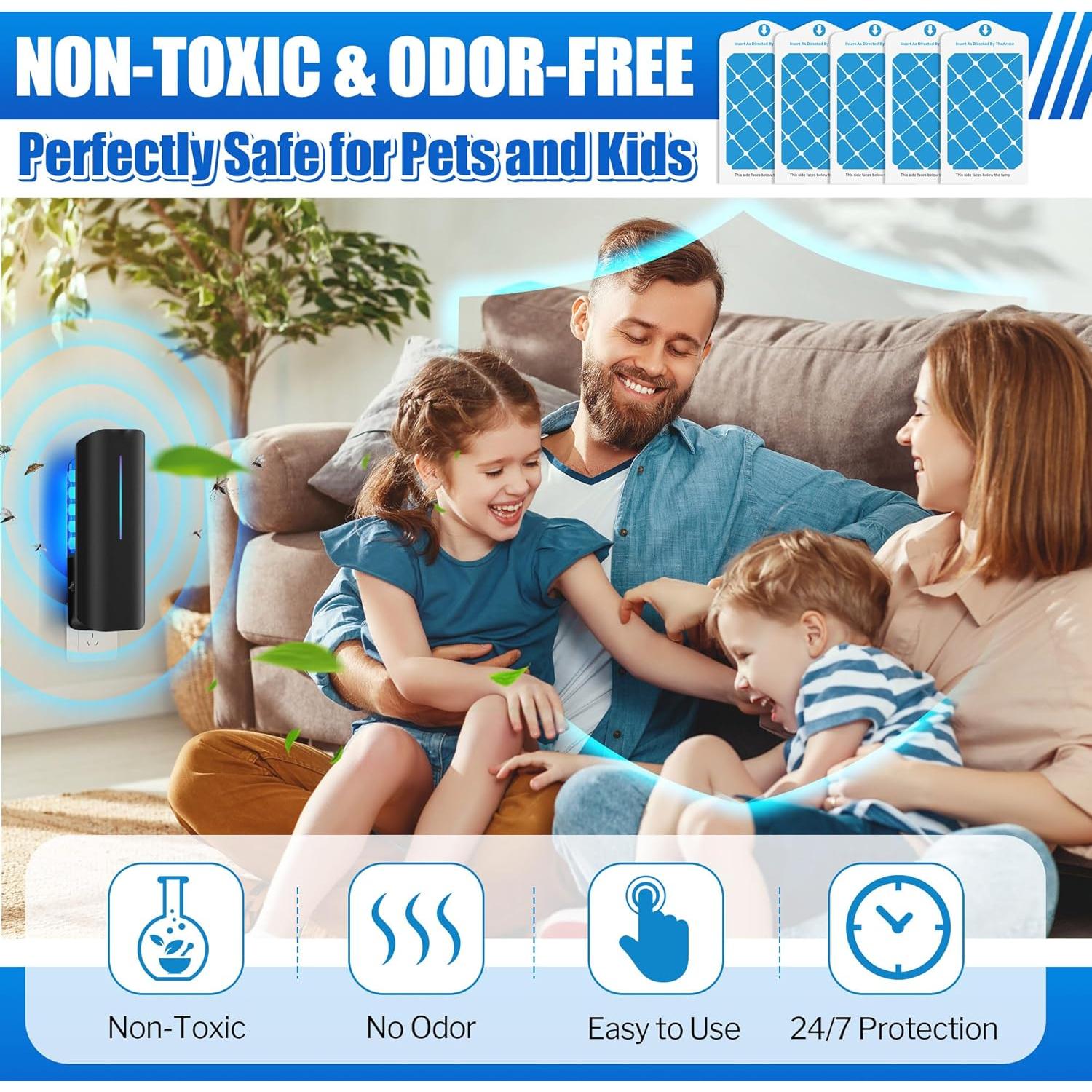 Recarga Trampa Insectos Voladores Qualirey 30 Unidades