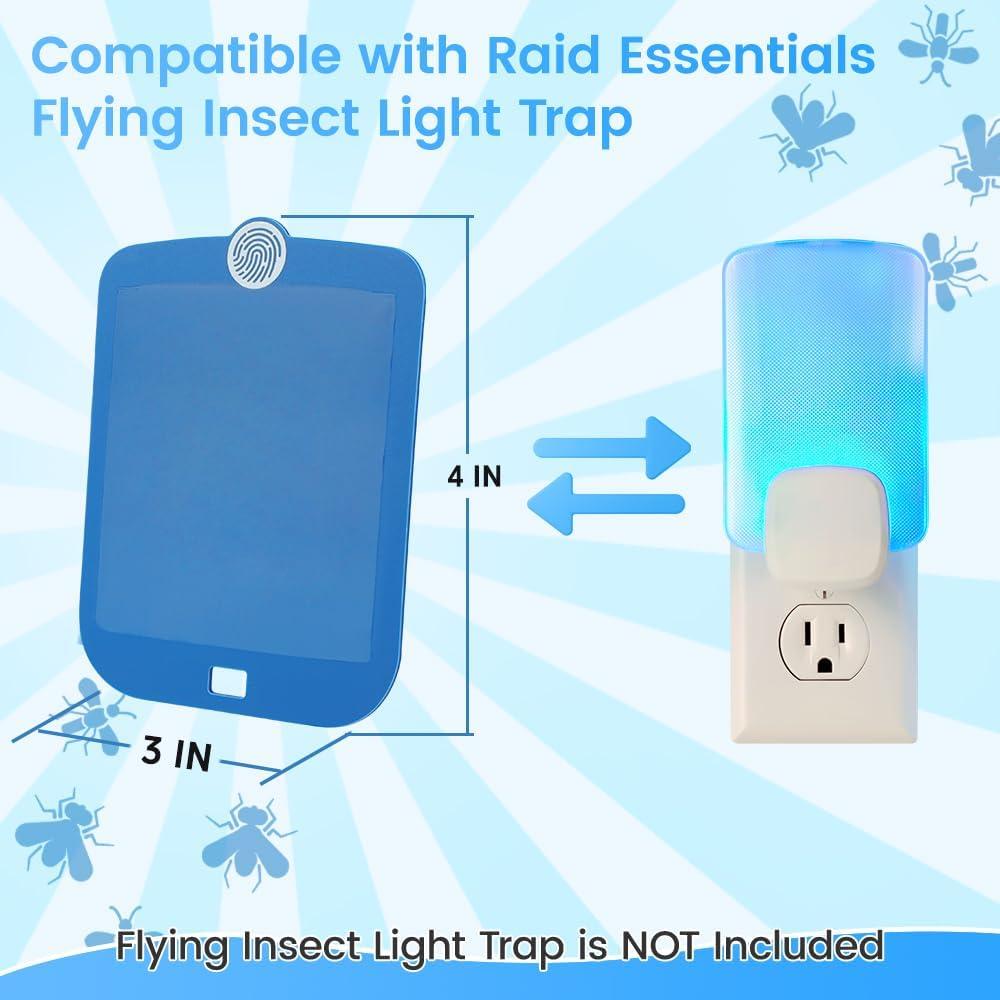 Paquete de 15 Cartuchos de Recarga Pegajosos ROUTADE para Trampa de Insectos Raid