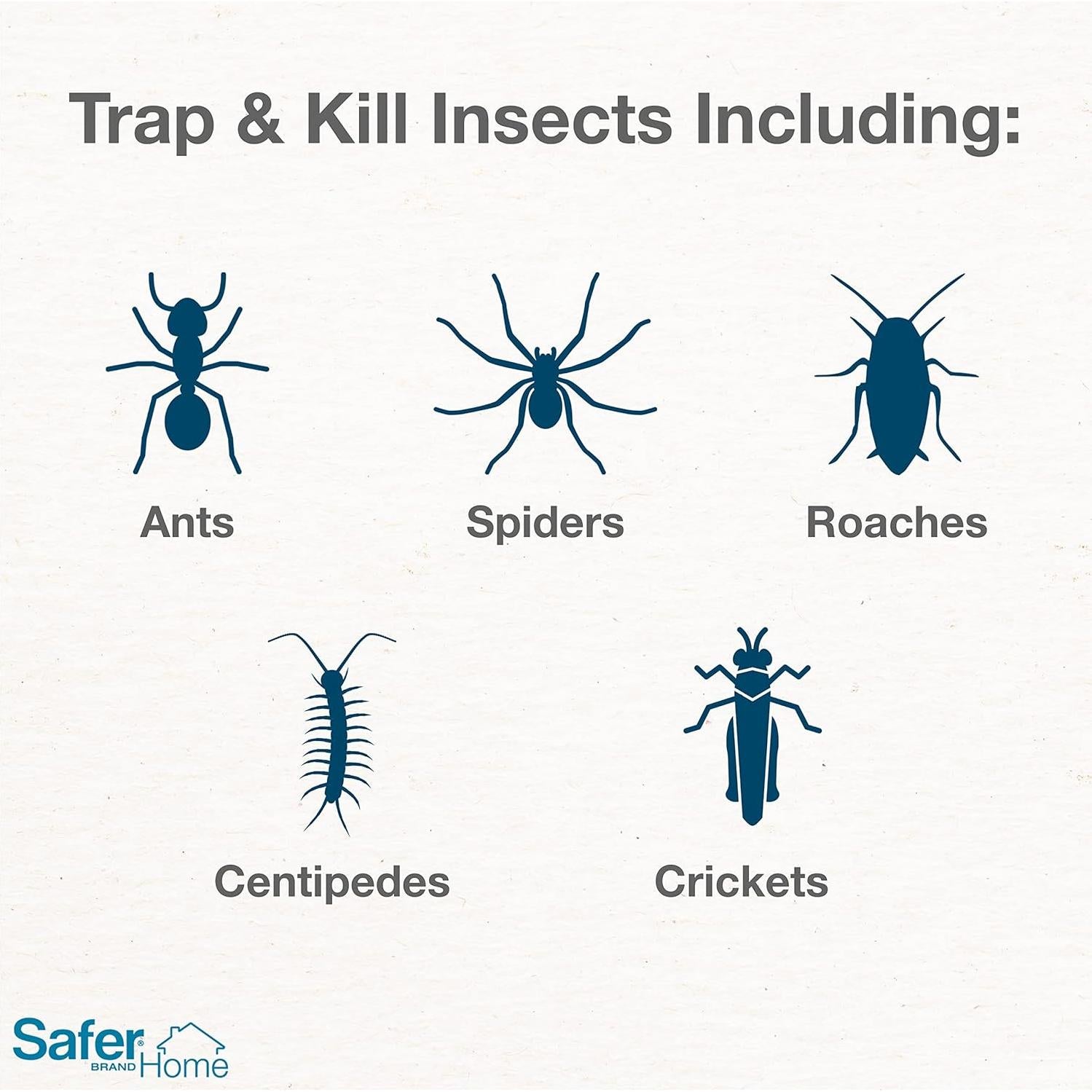 Trampas para Insectos Safer Home SH400SR - 12 Unidades