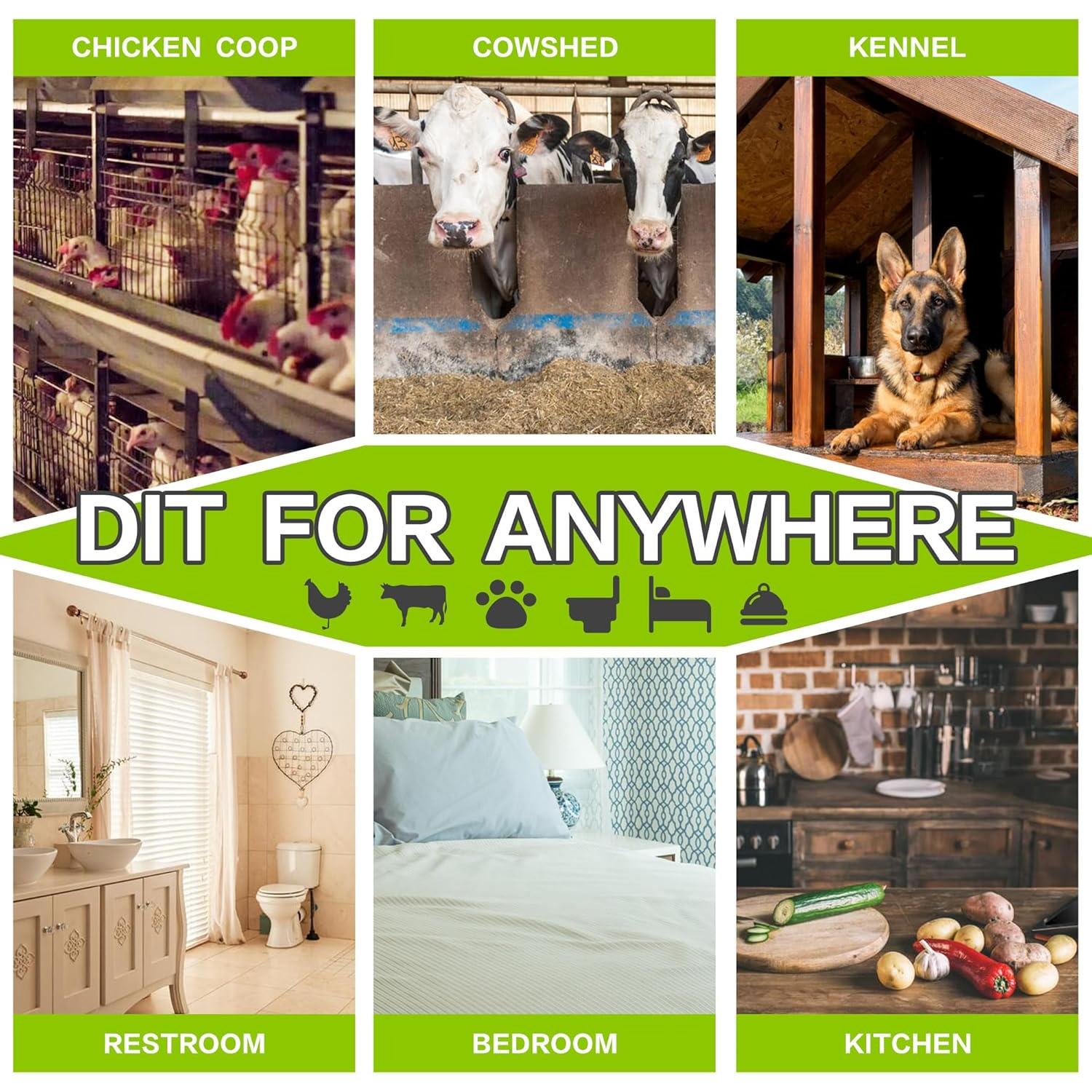 Trampa de Moscas Landisun 30 Paquetes Adhesivas para Interiores