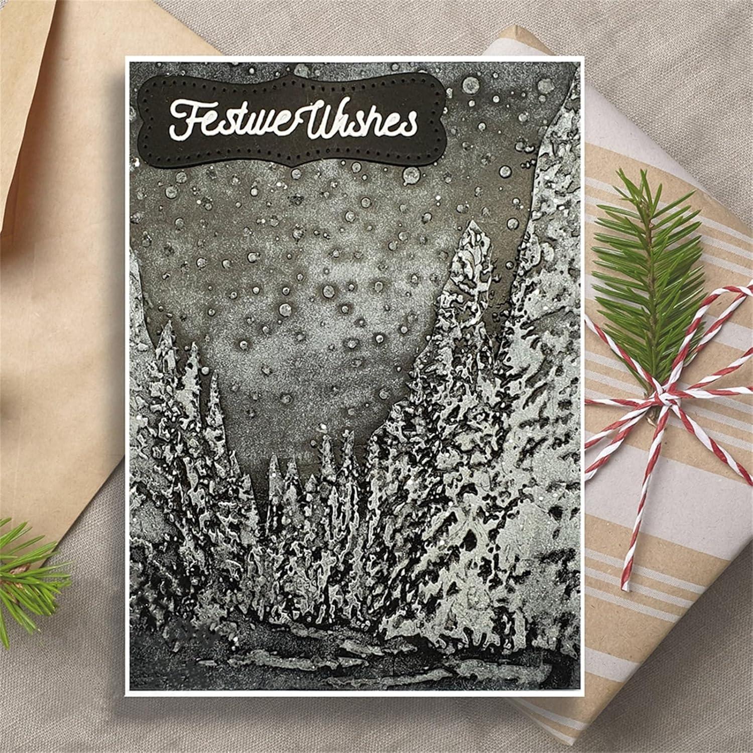 Carpeta de Relieve 3D Briartw 16.3x11.5cm para Scrapbooking