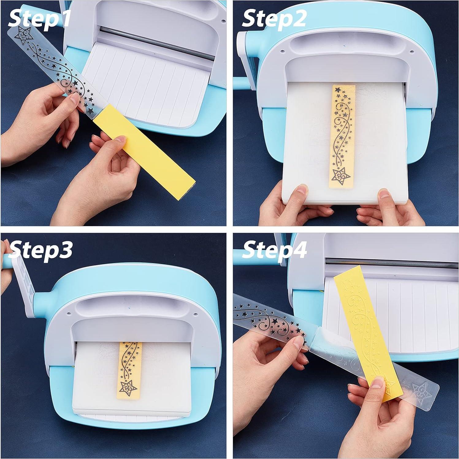 Carpetas de Embossing GLOBLELAND 12Pcs para Scrapbooking