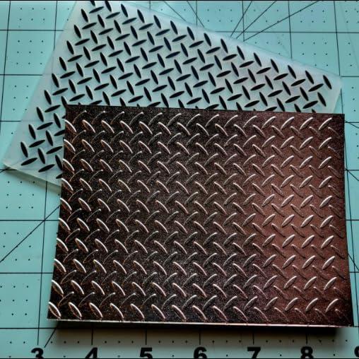 Plantilla de Embossing Plástico KWELLAM 10.4x14.6cm