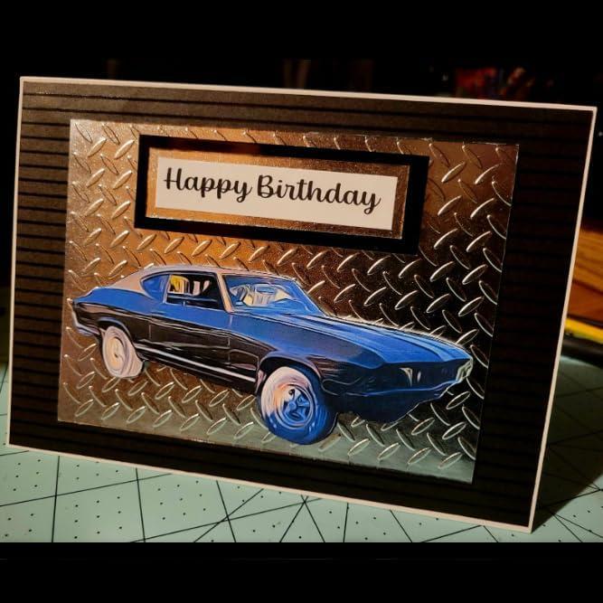 Plantilla de Embossing Plástico KWELLAM 10.4x14.6cm