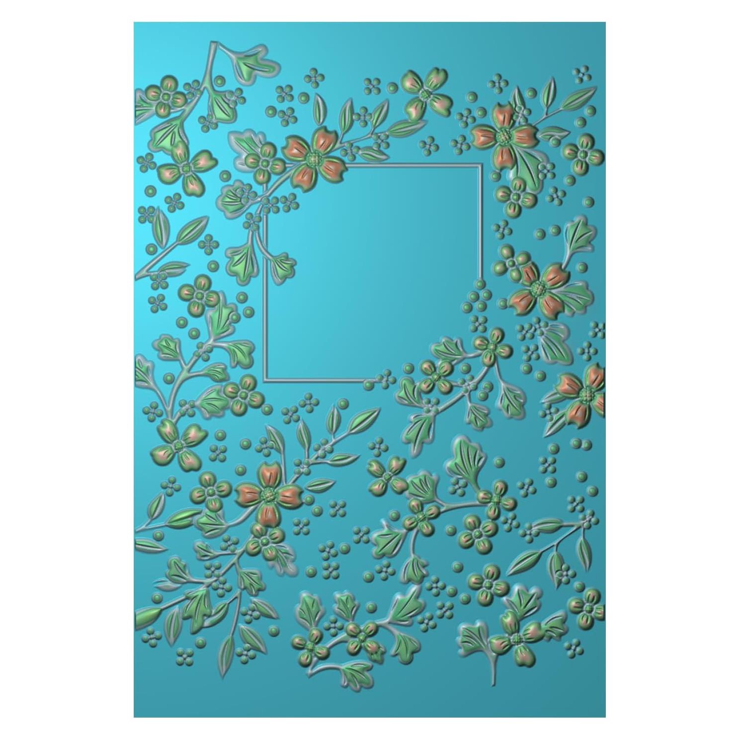 Carpeta de Relieve 3D BAOFALI Flor de Cerezo 16x11.5cm