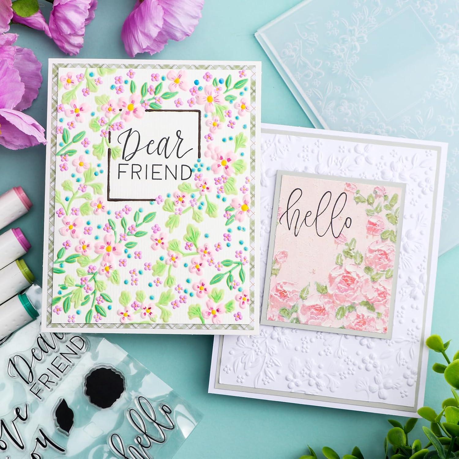 Carpeta de Relieve 3D BAOFALI Flor de Cerezo 16x11.5cm