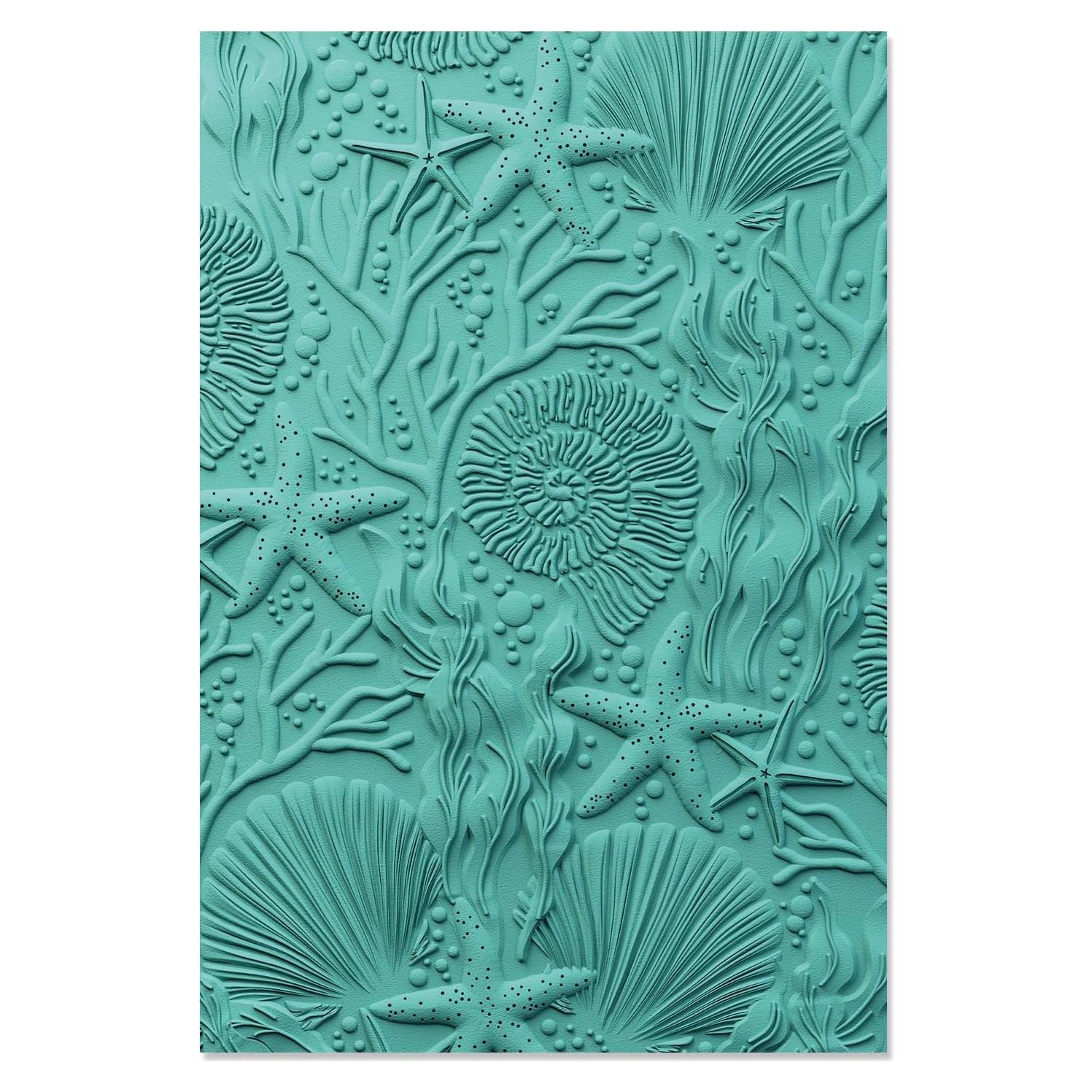Carpeta de Embossing 3D Sizzix Bajo el Mar Kath Breen 15.9x10.8cm