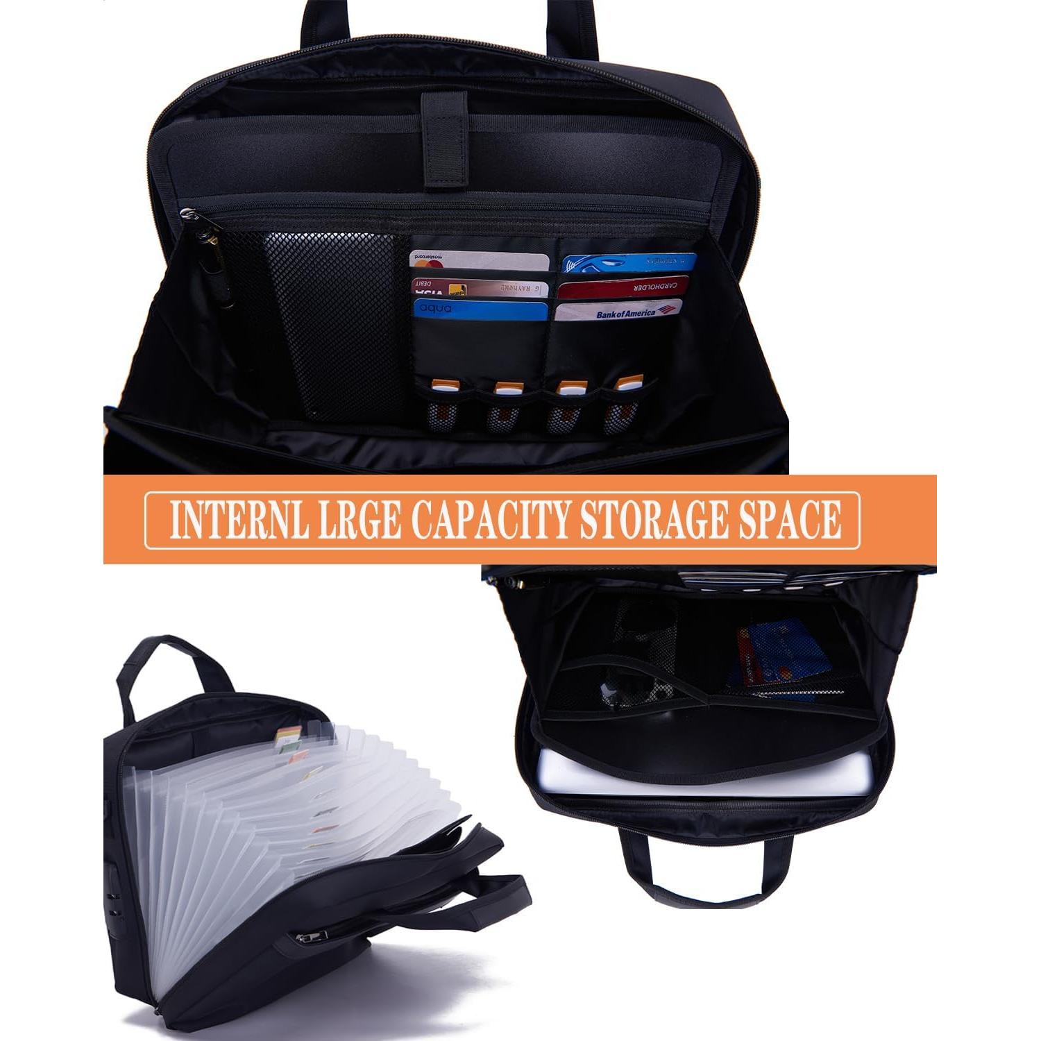 Carpeta Acordeón BARDOLPH de Nylon 29.5x20.8cm Negra