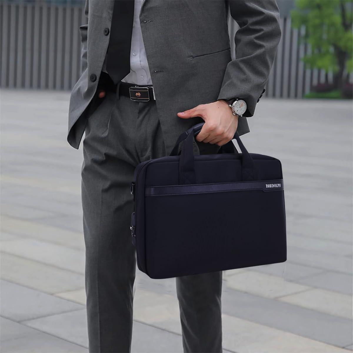 Carpeta Acordeón BARDOLPH de Nylon 29.5x20.8cm Negra