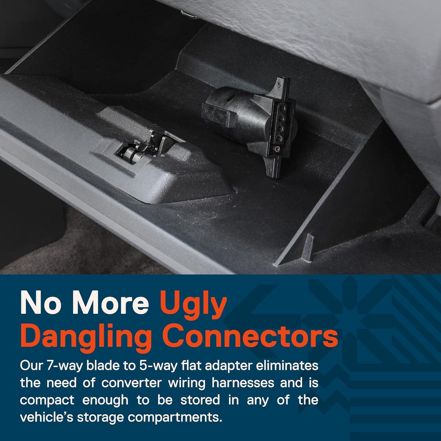 Adaptador de Remolque 7 Vías a 5 Vías ONLINE LED STORE