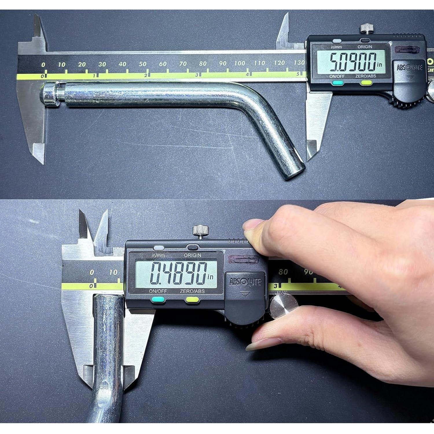 Paquete de 4 pines de enganche 1/4" TYHI para remolques