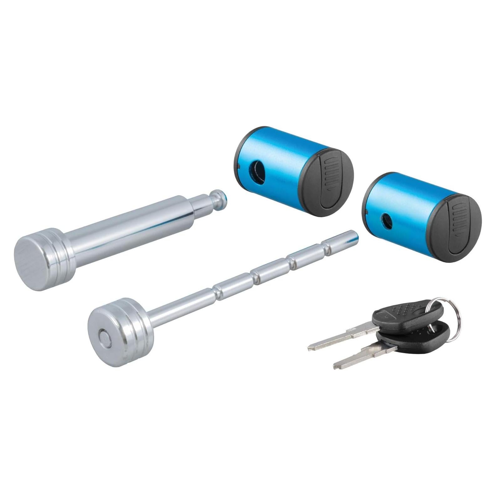 Juego de Cerraduras para Remolque CURT 23505, Acero Cromo