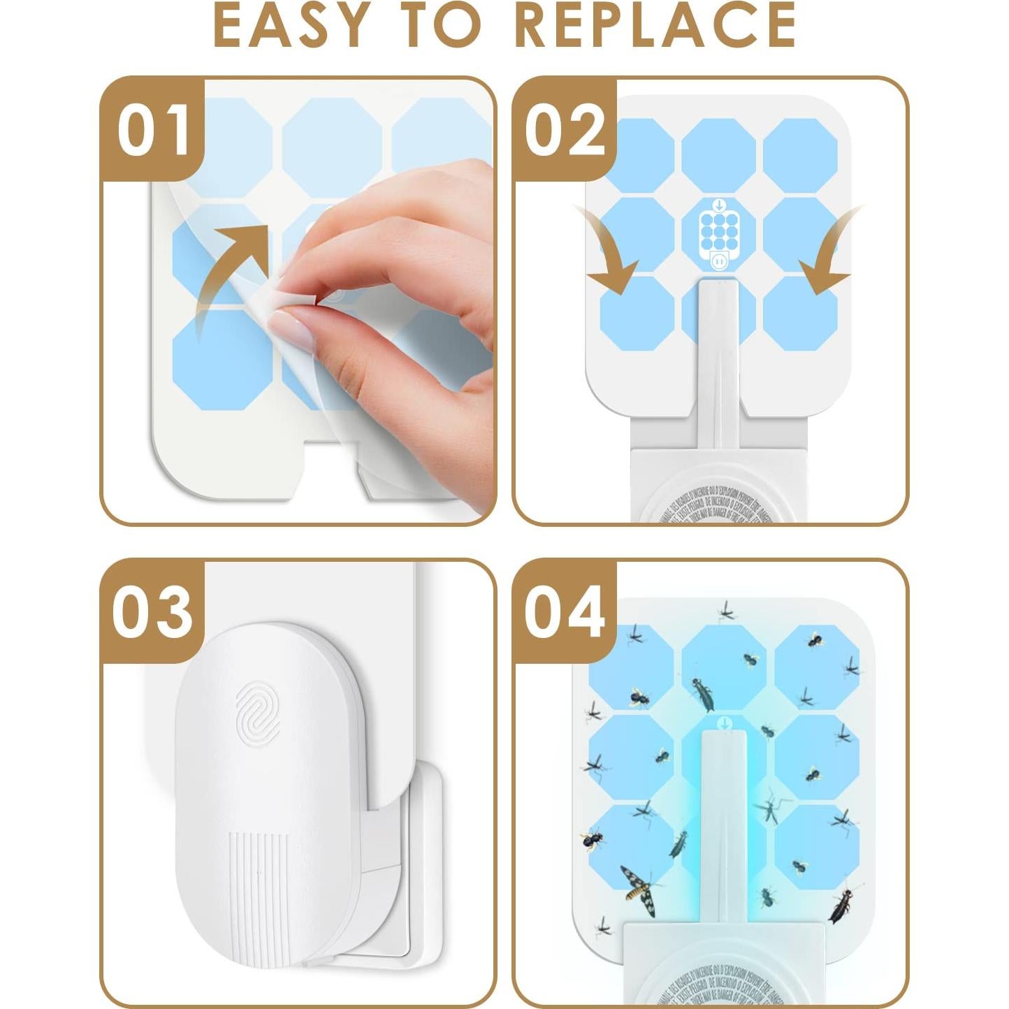 Paquete de 24 Recargas de Tarjetas de Pegamento TINDTOP