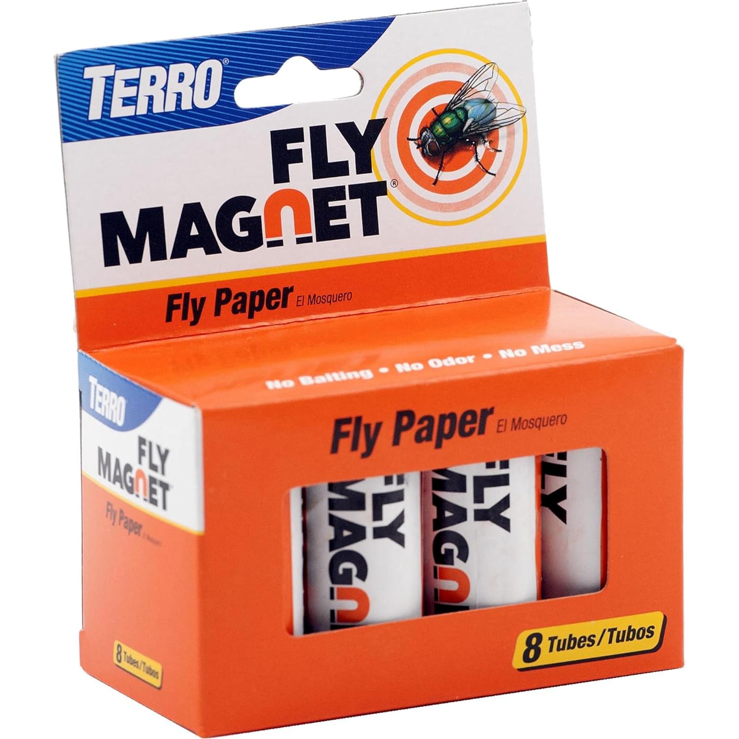 Trampa Adhesiva para Moscas Terro T518 - 8 Cuentas