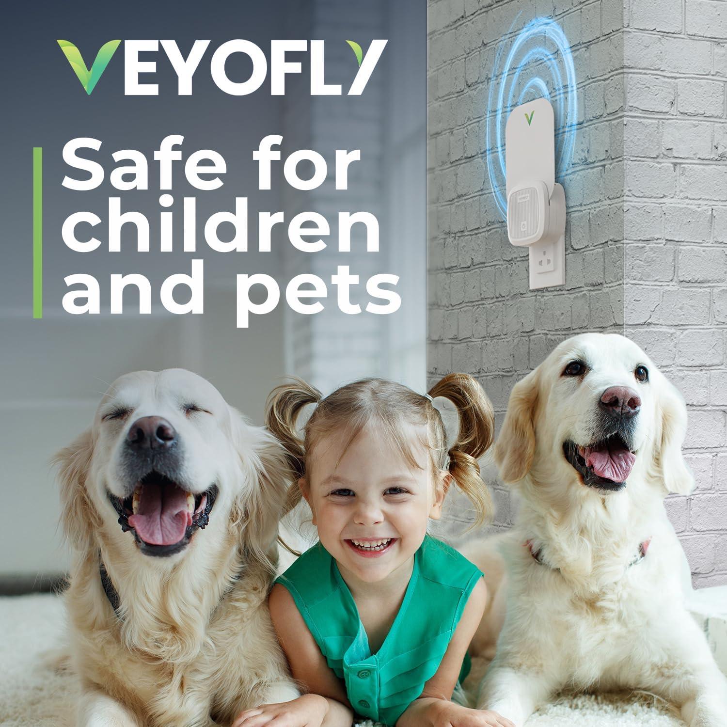 Trampa para Moscas Interior VEYOFLY VF01 con 3 Recargas