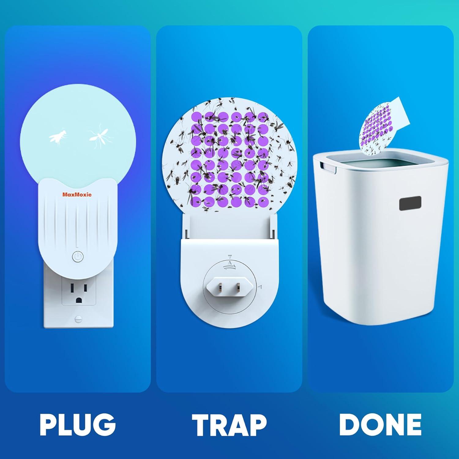 Recargas Trampa Insectos MaxMoxie 10 Tableros Adhesivos Extra Grande