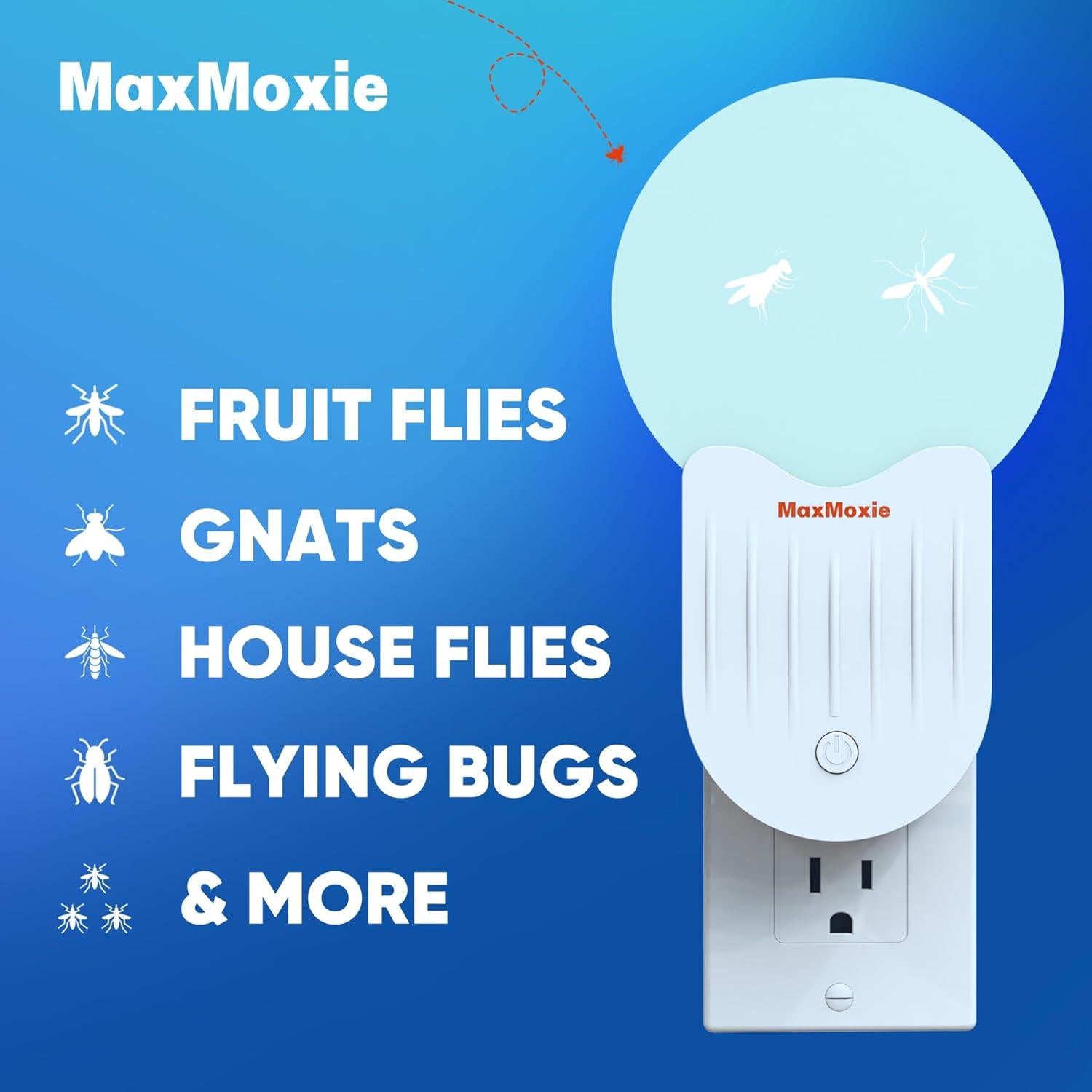 Recargas Trampa Insectos MaxMoxie 10 Tableros Adhesivos Extra Grande