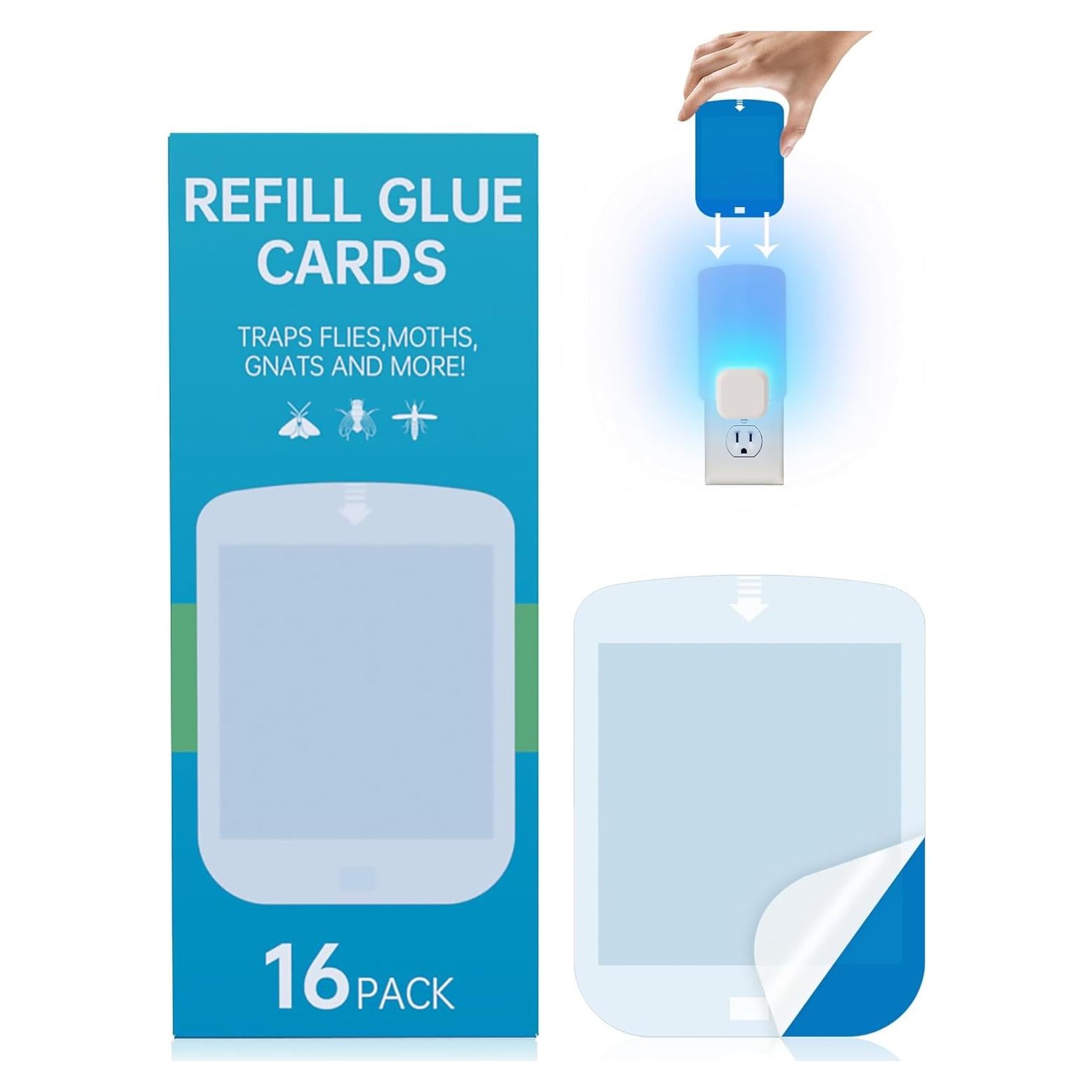 Paquete de 16 cartuchos recarga Dichroma para trampa luz Raid