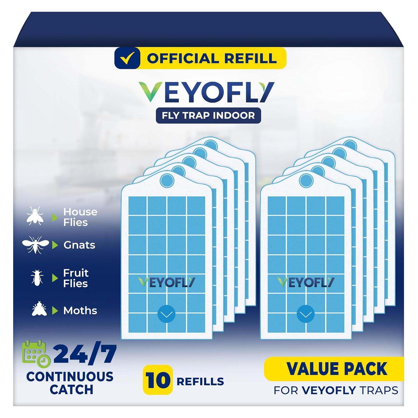 Trampa para Moscas de Fruta VEYOFLY VF02 - 10 Recargas