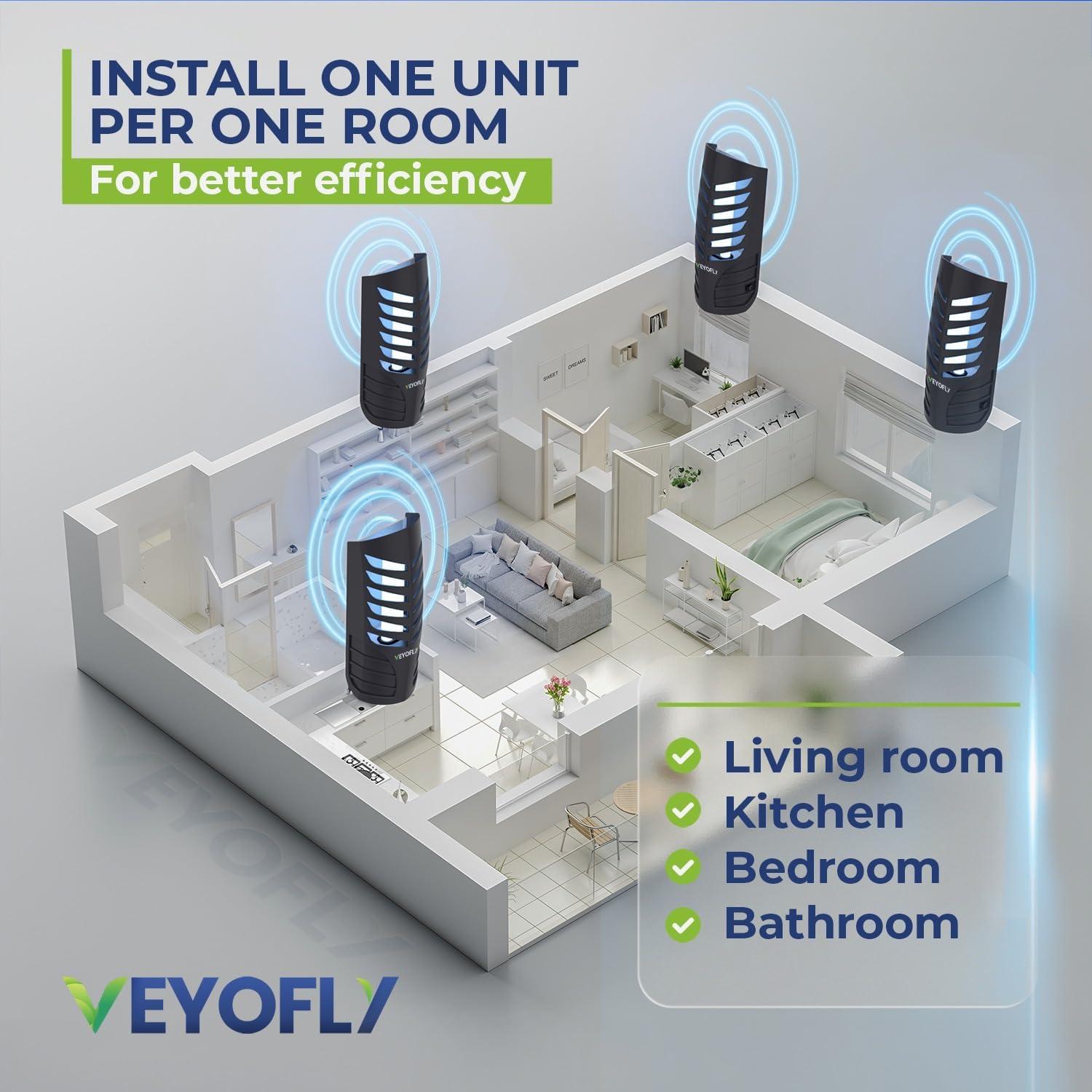 Trampa para Moscas de Fruta VEYOFLY VF02 - 10 Recargas