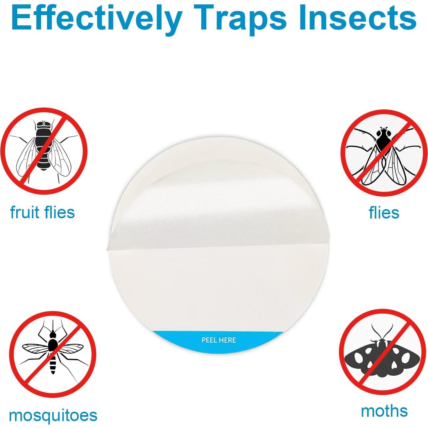 Paquete de 12 Tableros de Pegamento Shootingstar 8.64 cm para Insectos