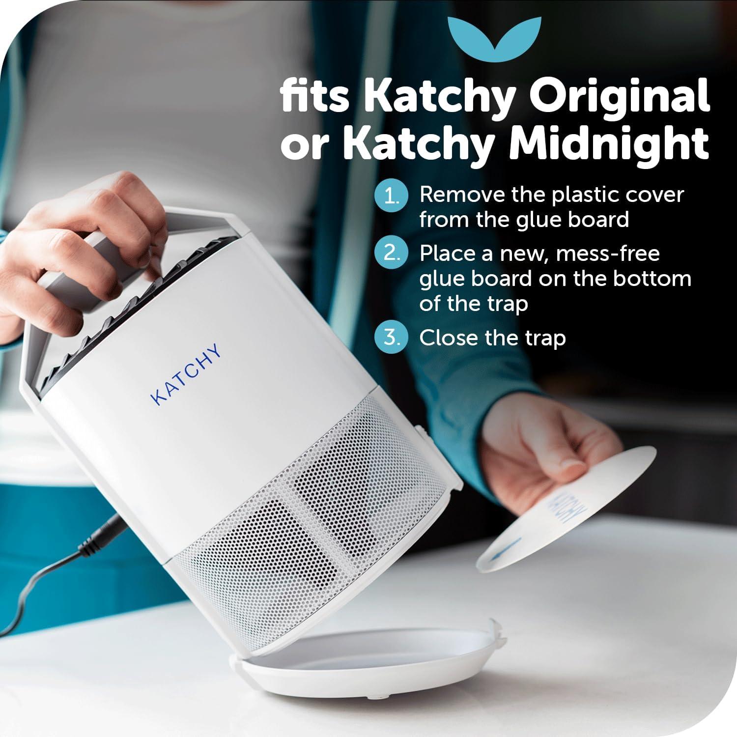 Recargas Katchy Original y Midnight - 4 Tableros de Pegamento